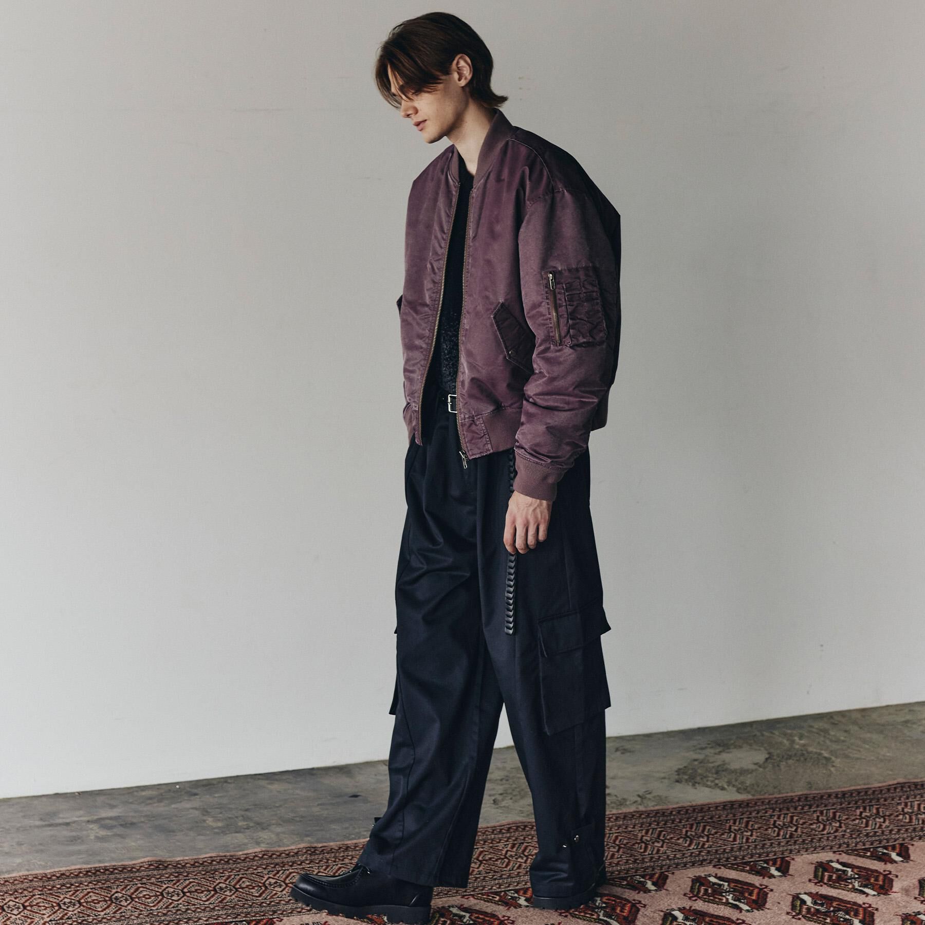 tk.TAKEO KIKUCHI「ヴィンテージライクMA‐1」|ブルゾン・スタジャン|