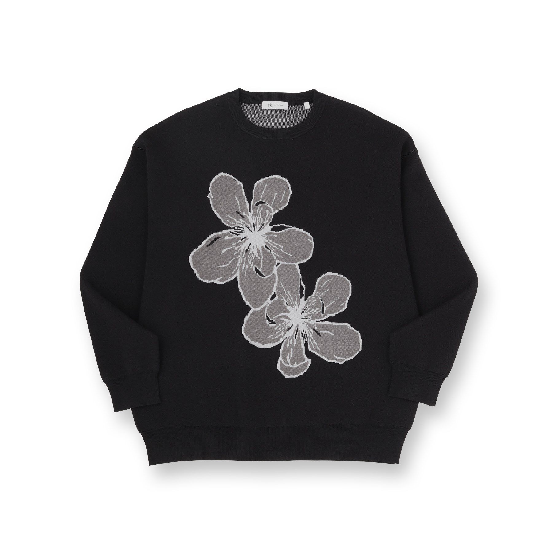 tk.TAKEO KIKUCHI「フラワーニットプルオーバー」|ニット・セーター|