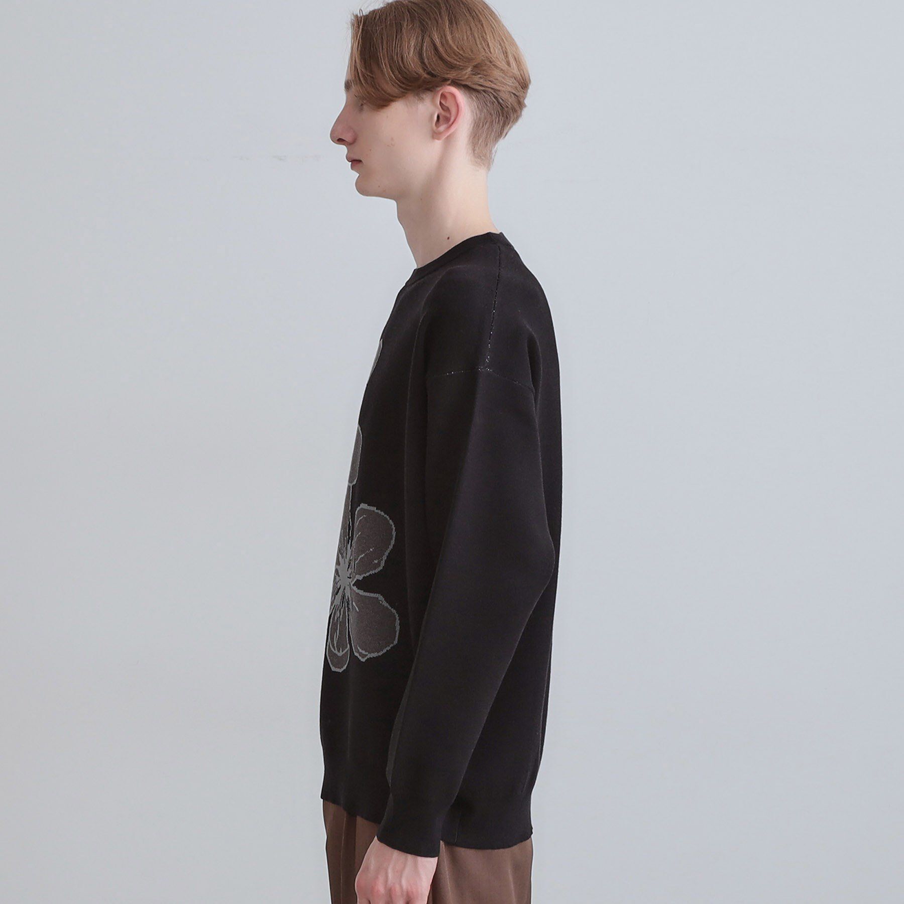 tk.TAKEO KIKUCHI「フラワーニットプルオーバー」|ニット・セーター|