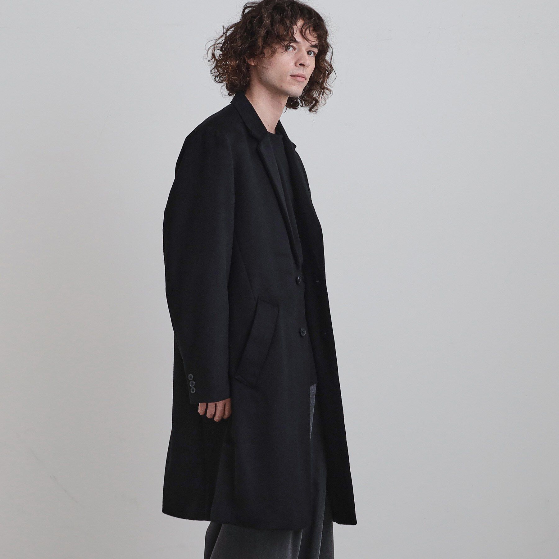 tk.TAKEO KIKUCHI「チェスターコート」|その他|ブラック(019)