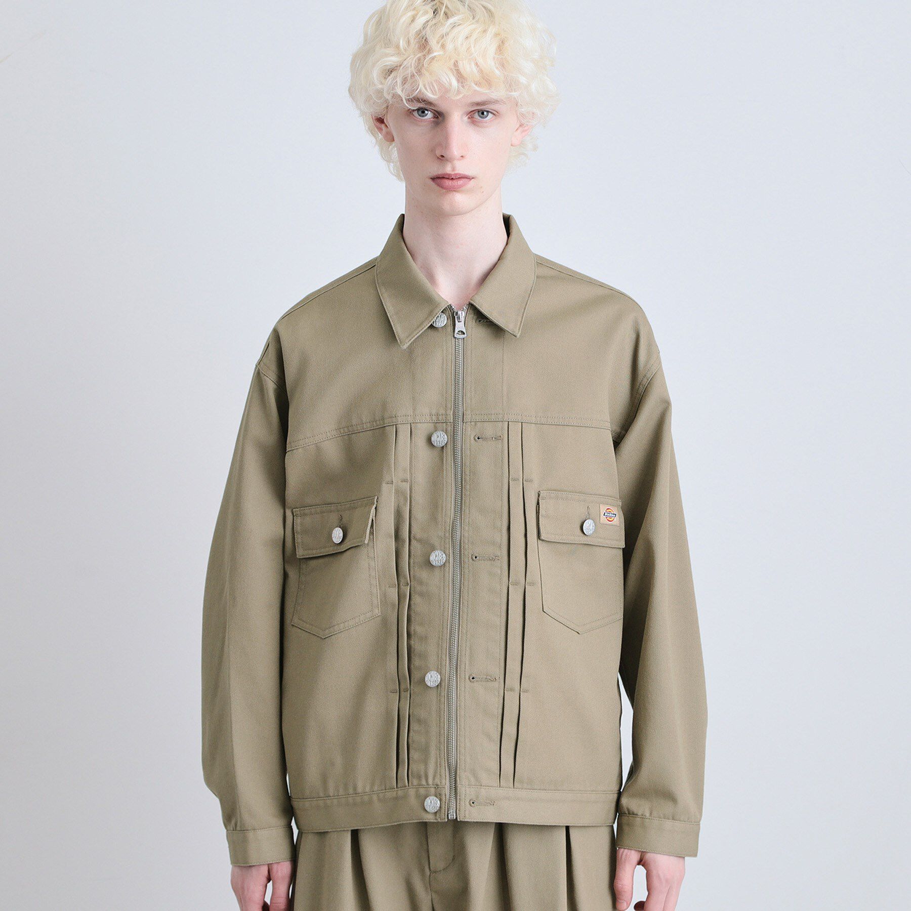 tk.TAKEO KIKUCHI「【別注】Dickiesワークジャケット」|ブルゾン・スタジャン|