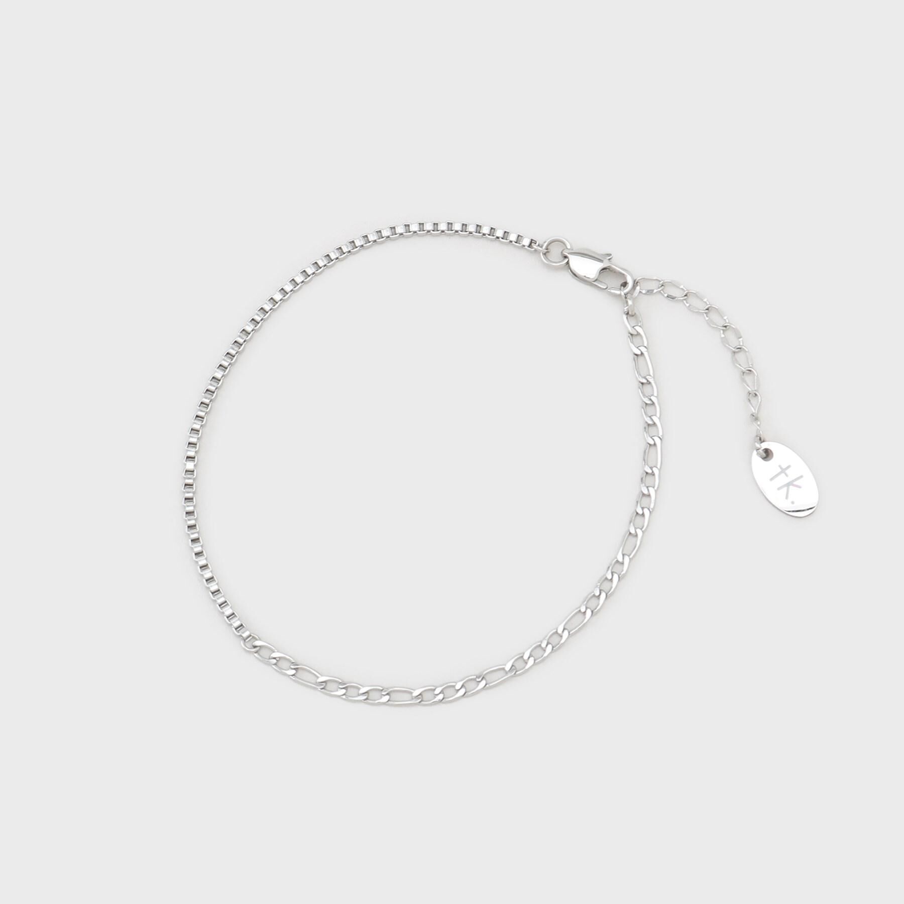 tk.TAKEO KIKUCHI「【ステンレス】ナローコンビブレスレット」|ブレスレット・バングル|