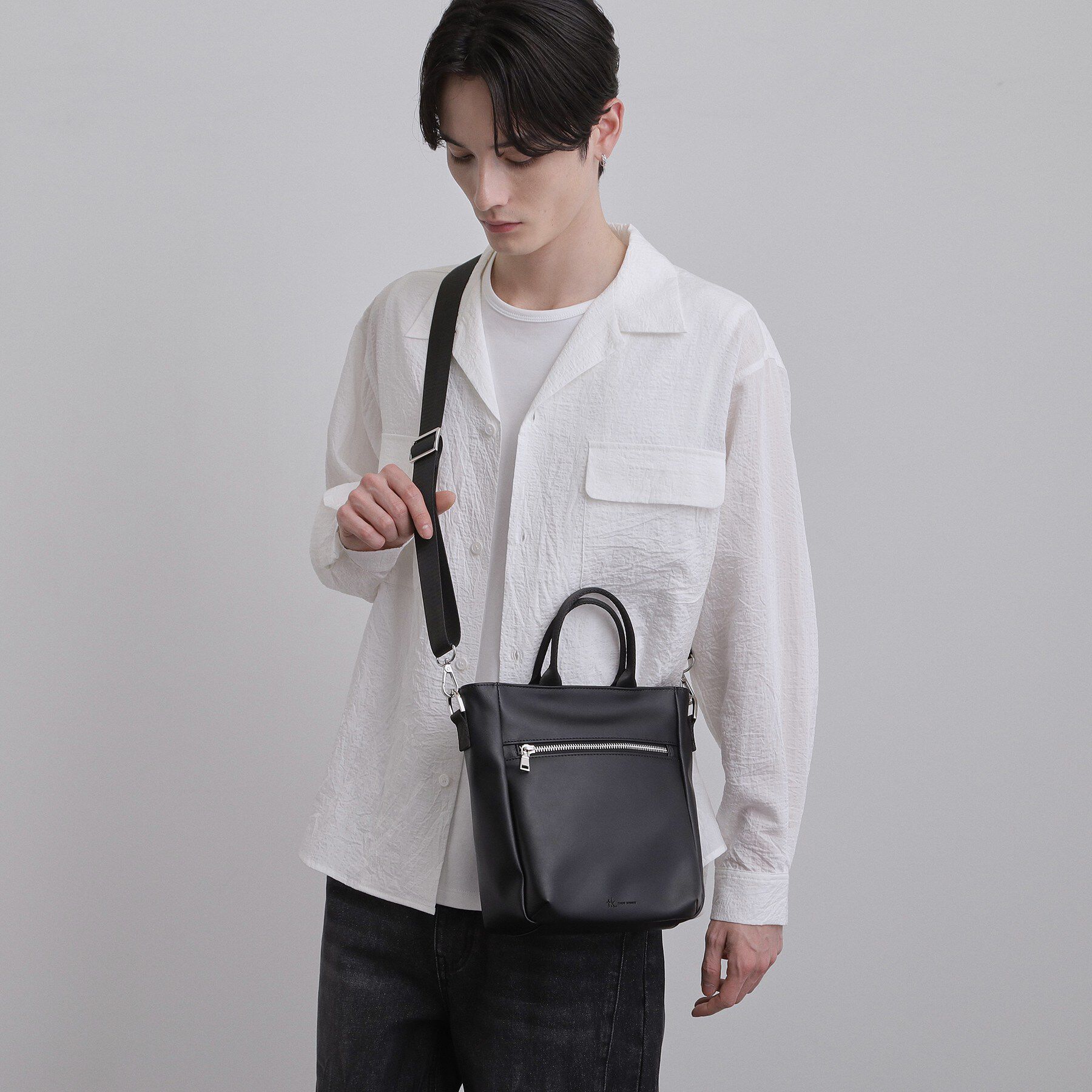 tk.TAKEO KIKUCHI「【2WAY】ミニショルダーバッグ」|ショルダー・メッセンジャー|ブラック(019)