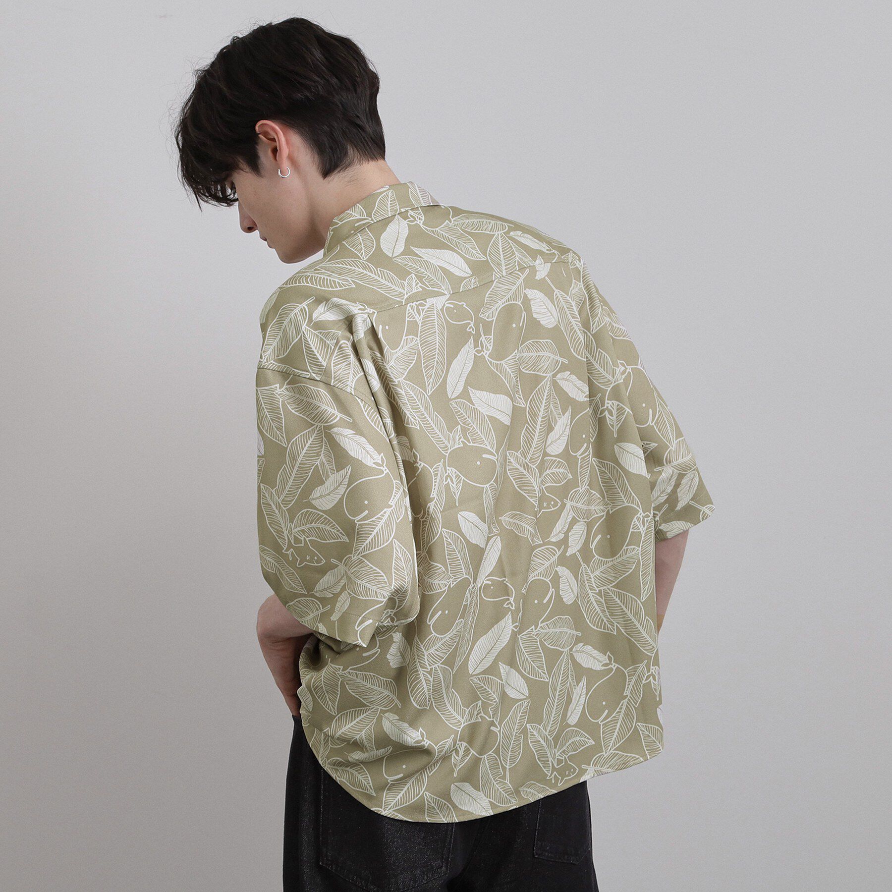 tk.TAKEO KIKUCHI「梨地クジラシャツ」|シャツ・ブラウス|