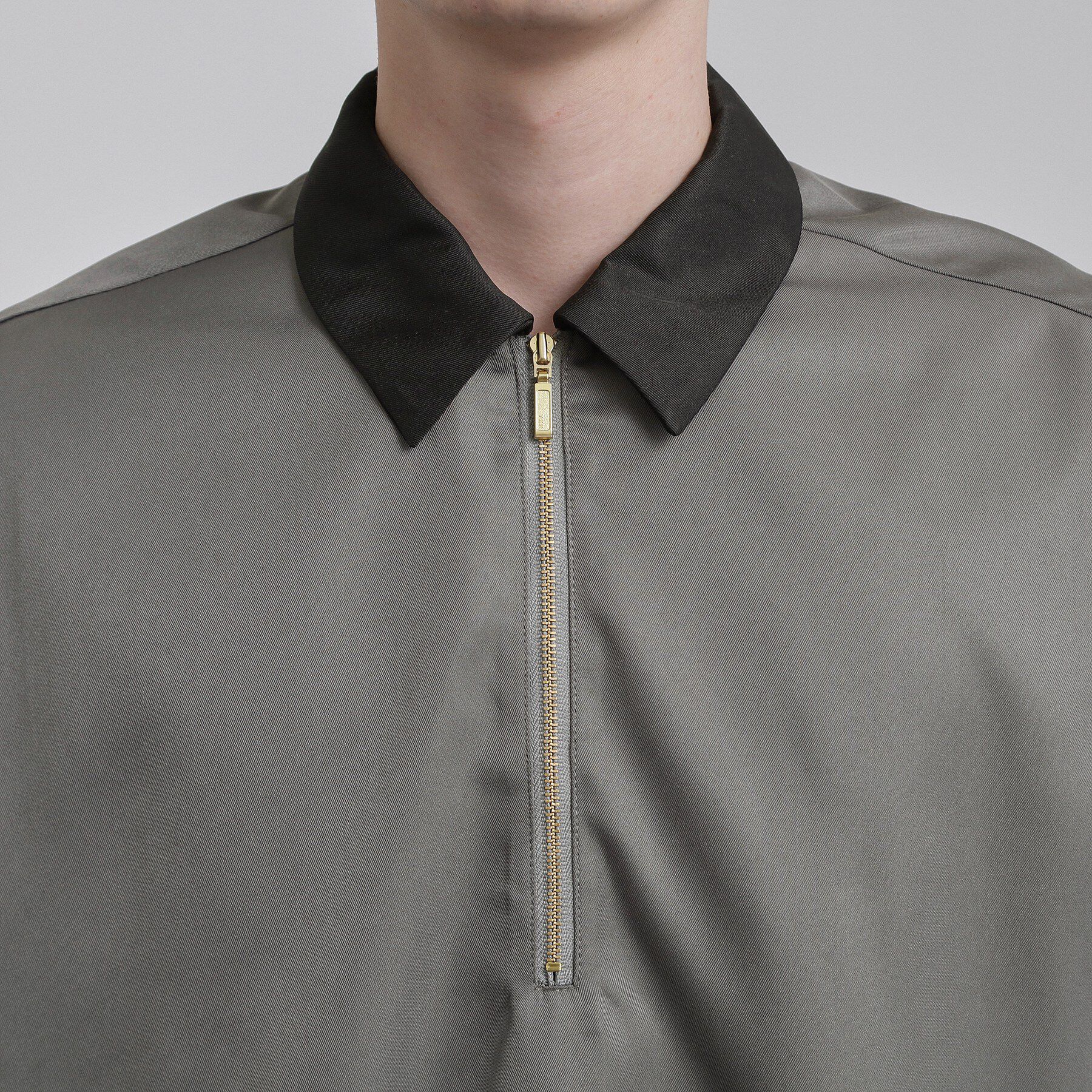 tk.TAKEO KIKUCHI「配色ハーフジップシャツ」|シャツ・ブラウス|