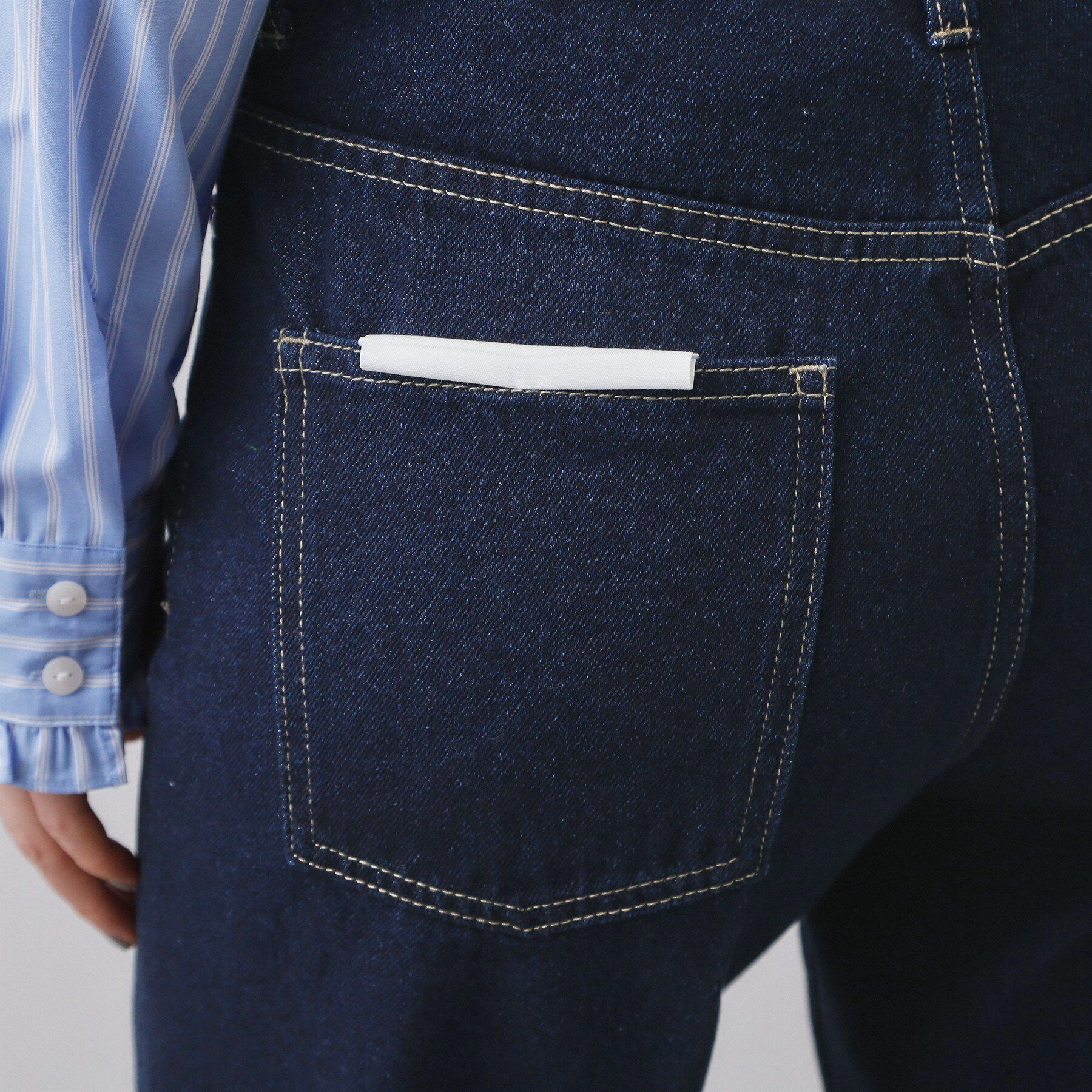 index「フレアデニムパンツ【洗濯機OK】」|デニム|