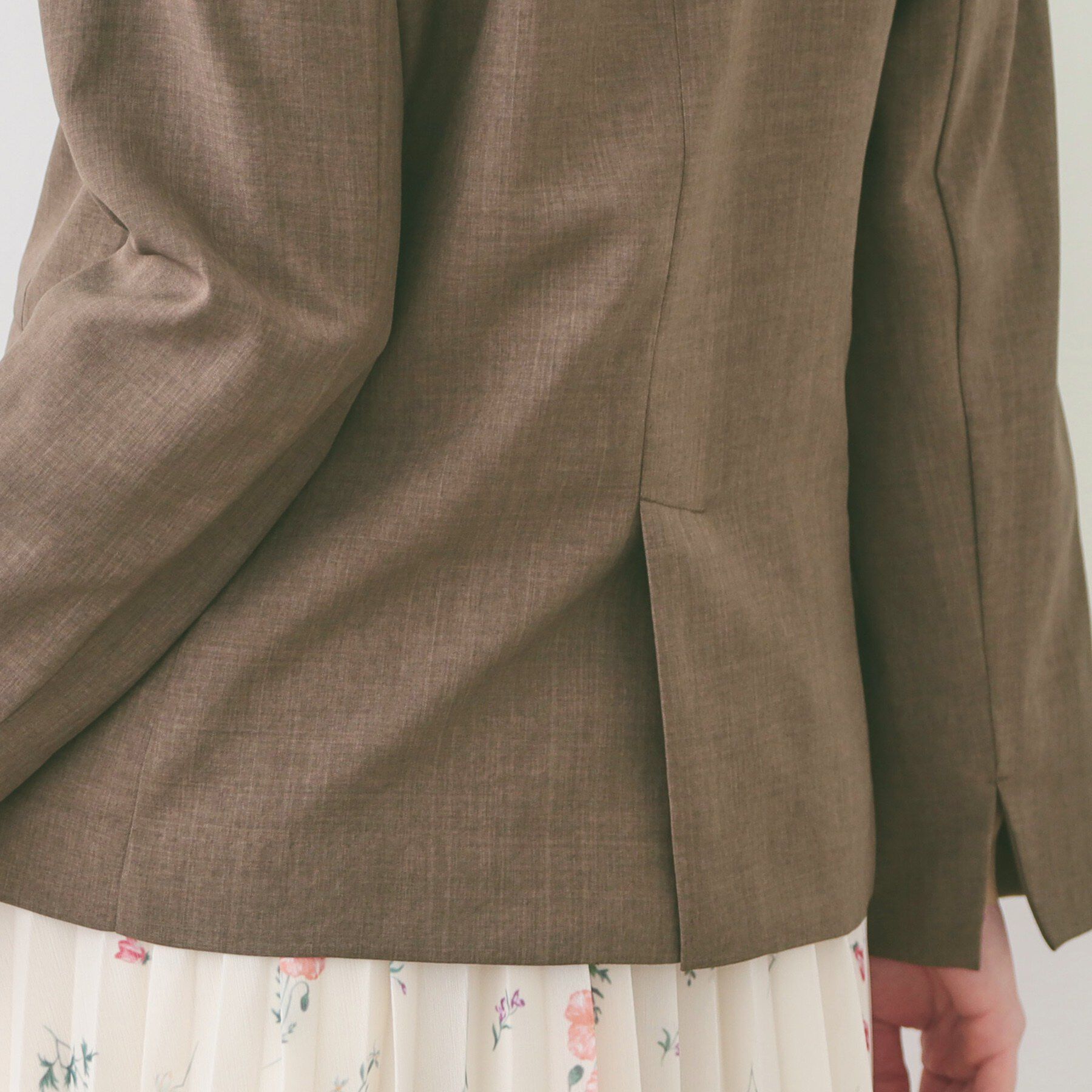 index「多機能ダブルブレストテーラードジャケット【洗濯機OK/接触冷感/吸水速乾/イージーアイロン/防シワ】」|テーラードジャケット|