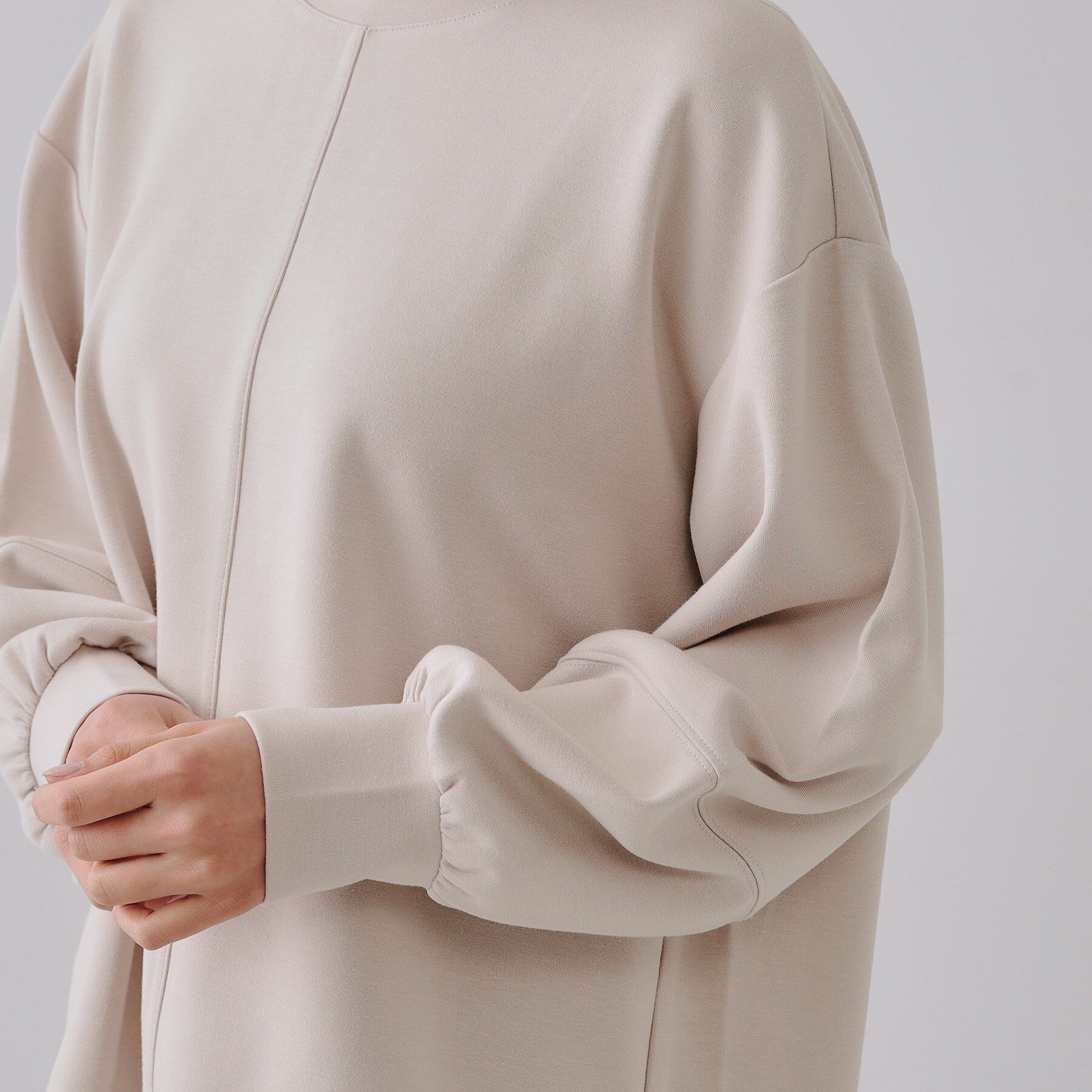 OPAQUE.CLIP「ボリュームスリーブトップス【洗濯機洗い可】」|Tシャツ・カットソー|