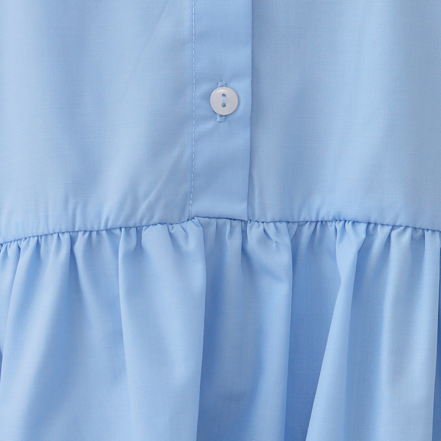 OPAQUE.CLIP「裾バルーンペプラムシャツ【洗濯機洗い可】」|シャツ・ブラウス|