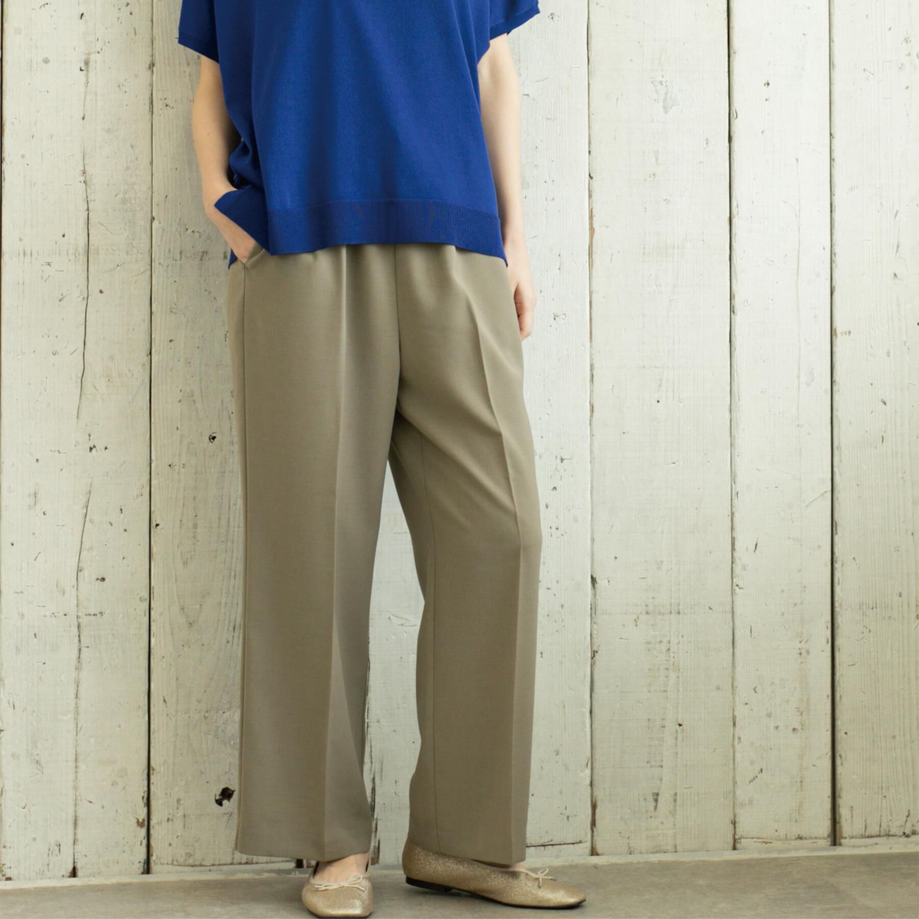 OPAQUE.CLIP「《丈が選べる/SS-LLサイズ》美脚ストレッチイージーワイドパンツ/セットアップ対応【防シワ/洗濯機」|その他|