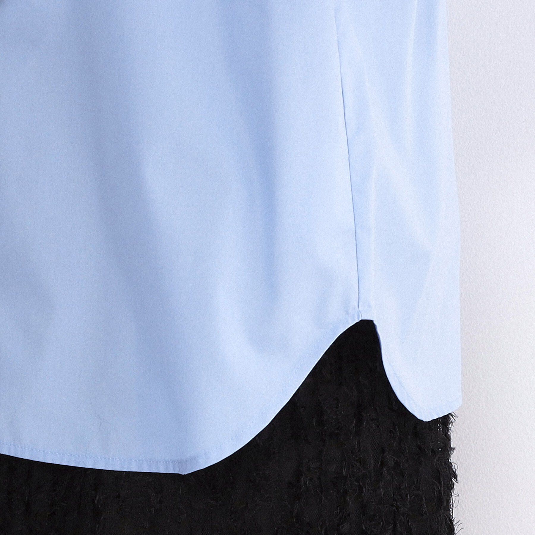 OPAQUE.CLIP「フロントフリルブラウス【洗濯機OK】」|シャツ・ブラウス|