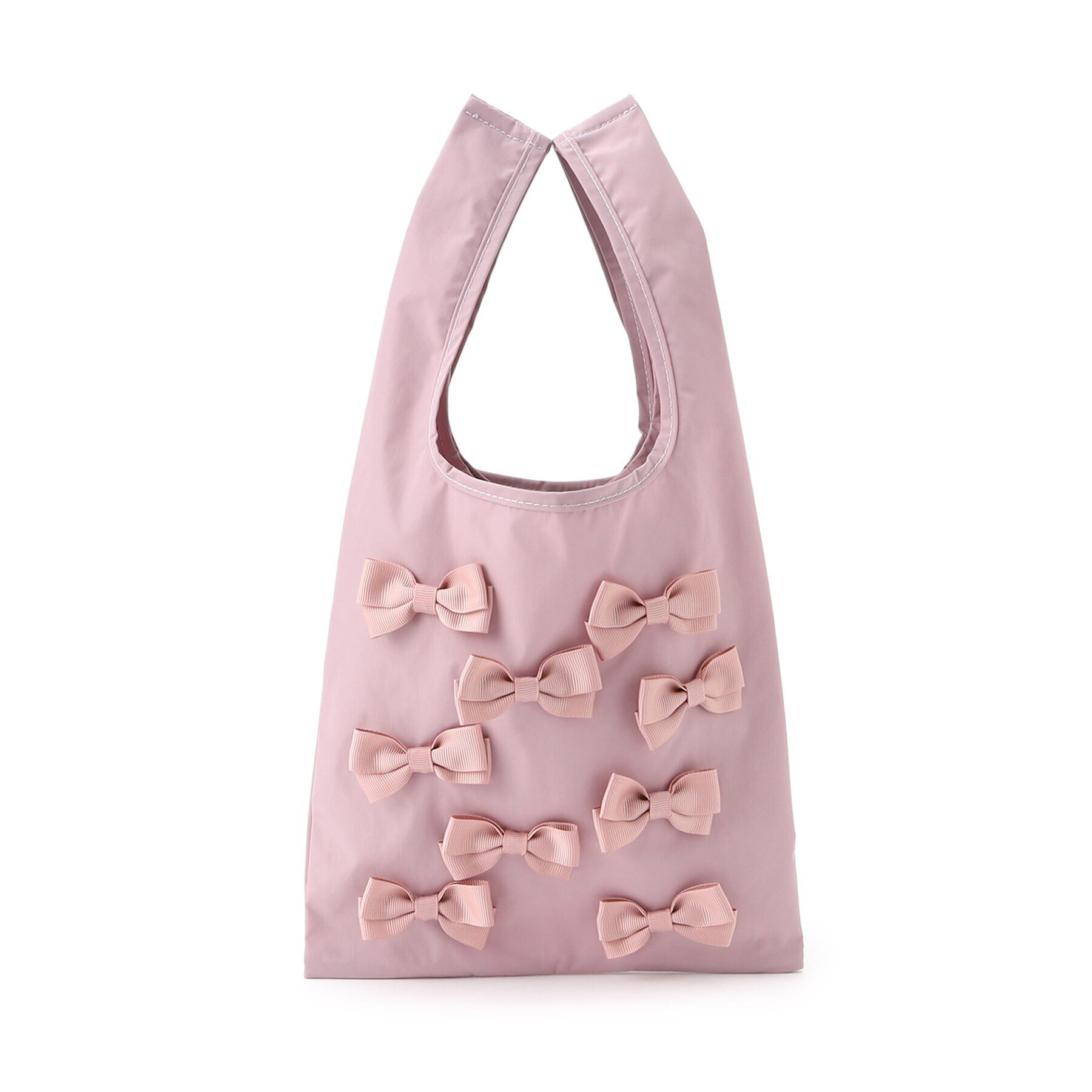 Couture broach「メニーリボン エコバッグ(小)」|エコバッグ|ピンク(072)