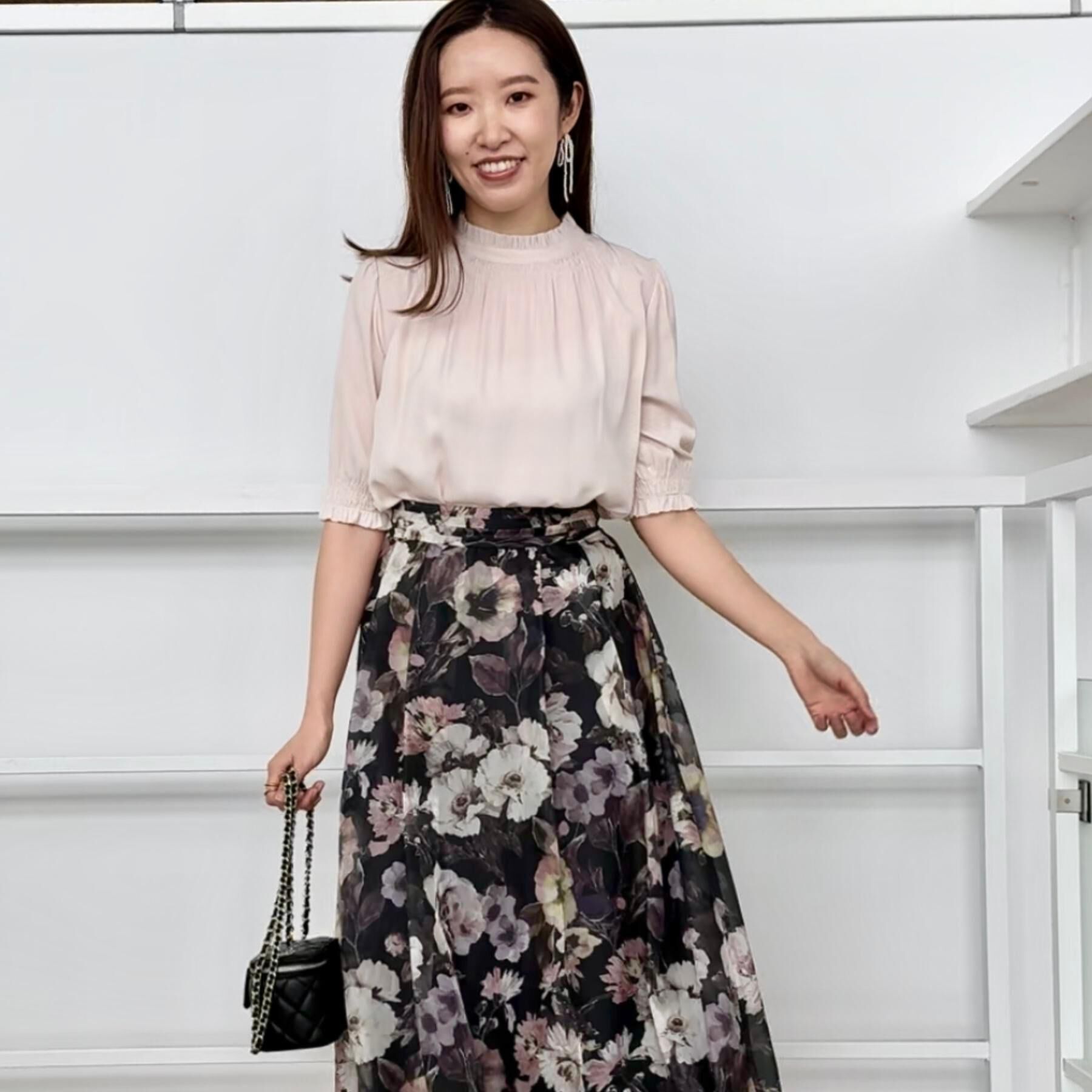 Couture broach「【SS～LLサイズ・二の腕カバー・通勤】RTピケシャーリングブラウス」|シャツ・ブラウス|