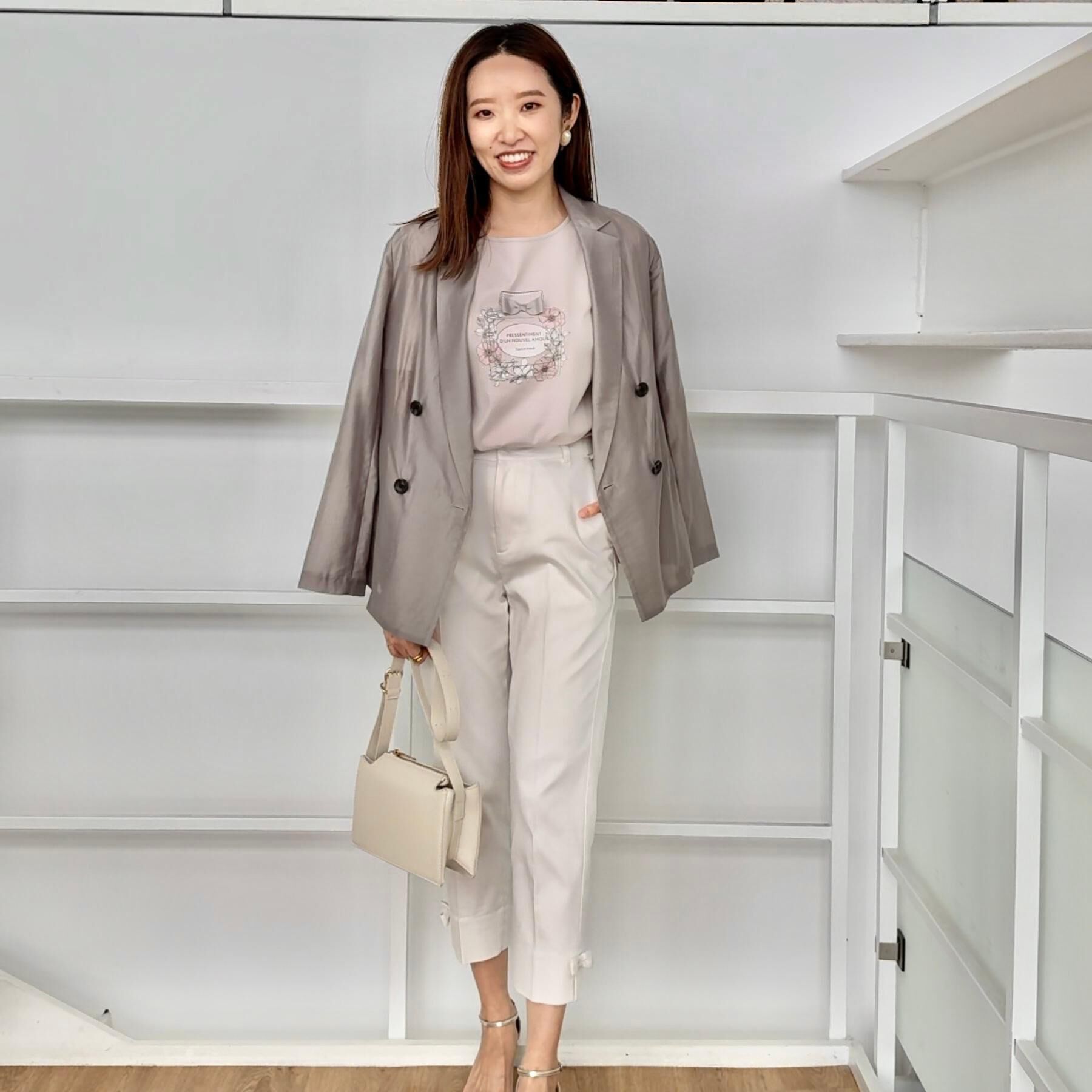 Couture broach「【オシャレな透け感・通勤】シアージャケット」|テーラードジャケット|