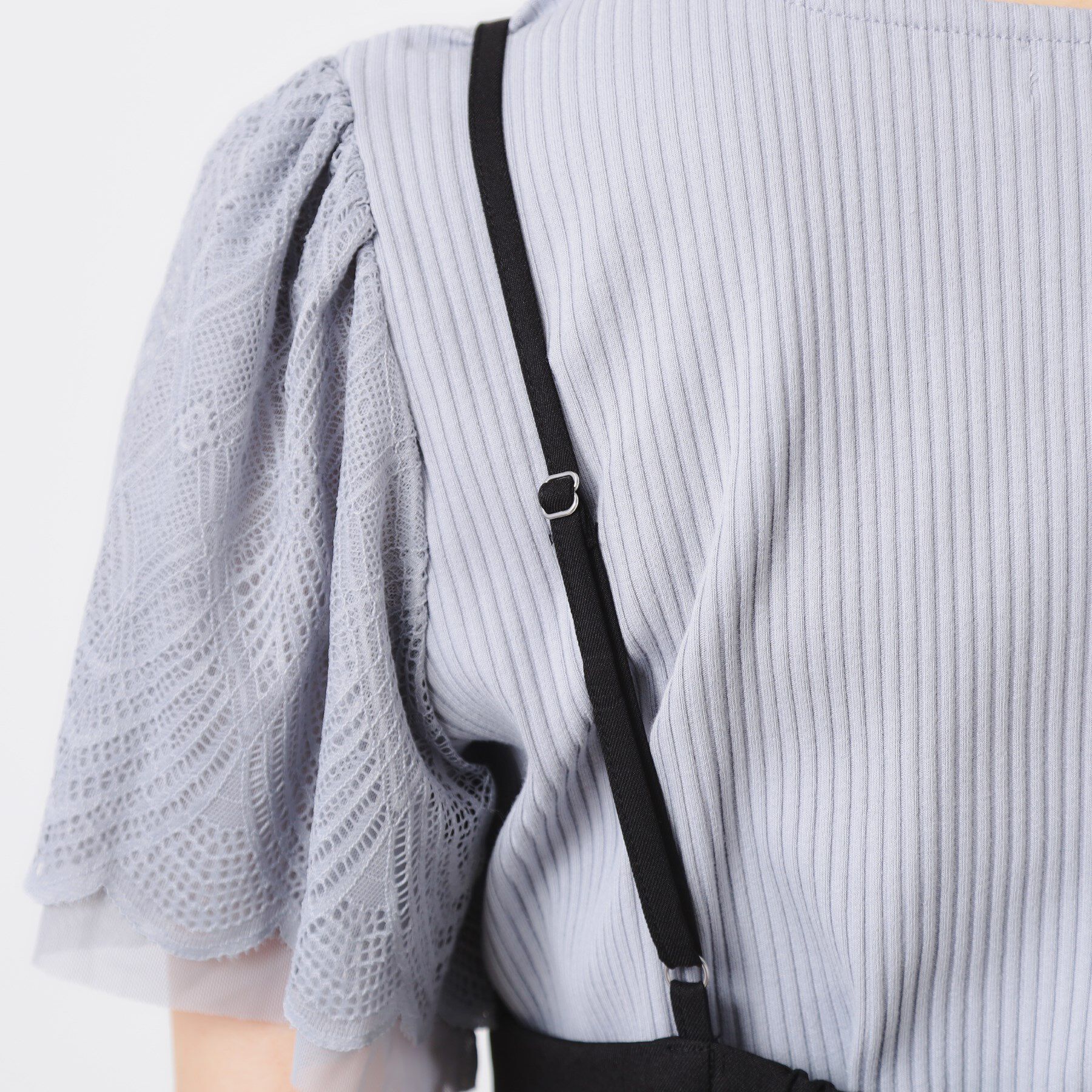 Couture broach「【大人可愛い・肩紐調節可能】リボンキャミサロペット」|オールインワン|