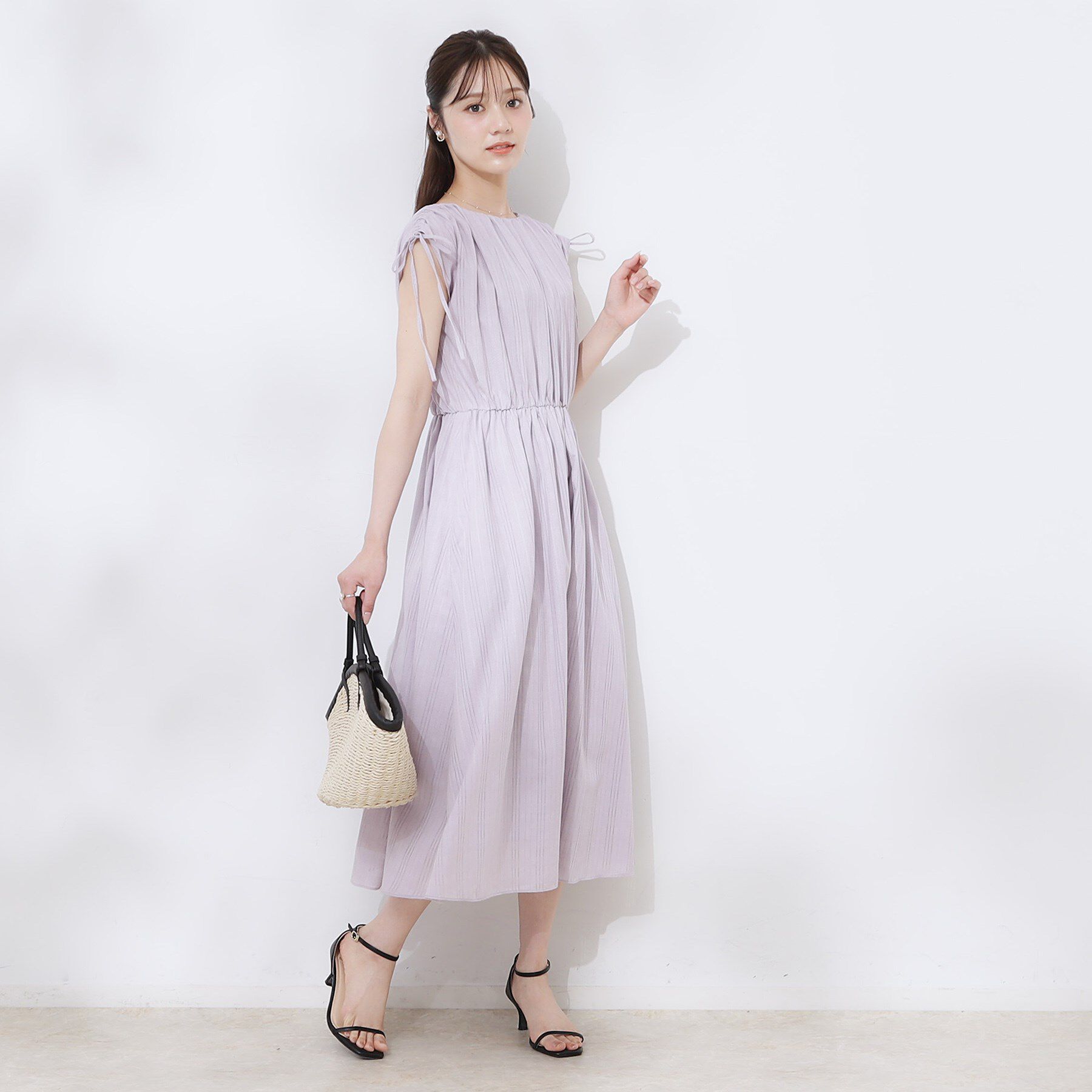 Couture broach「【大人可愛い】カラミチェック サマードレス」|ワンピース|