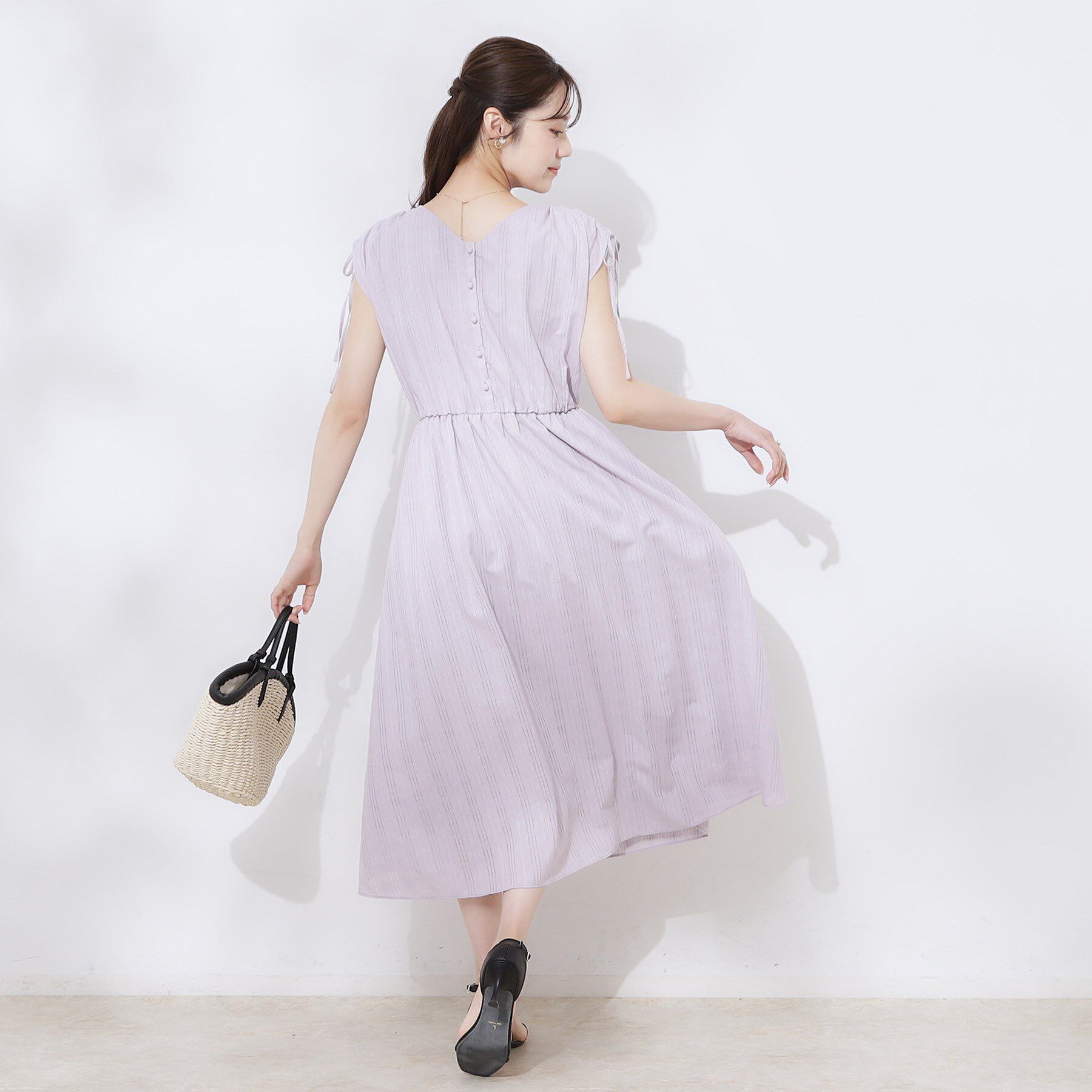 Couture broach「【大人可愛い】カラミチェック サマードレス」|ワンピース|