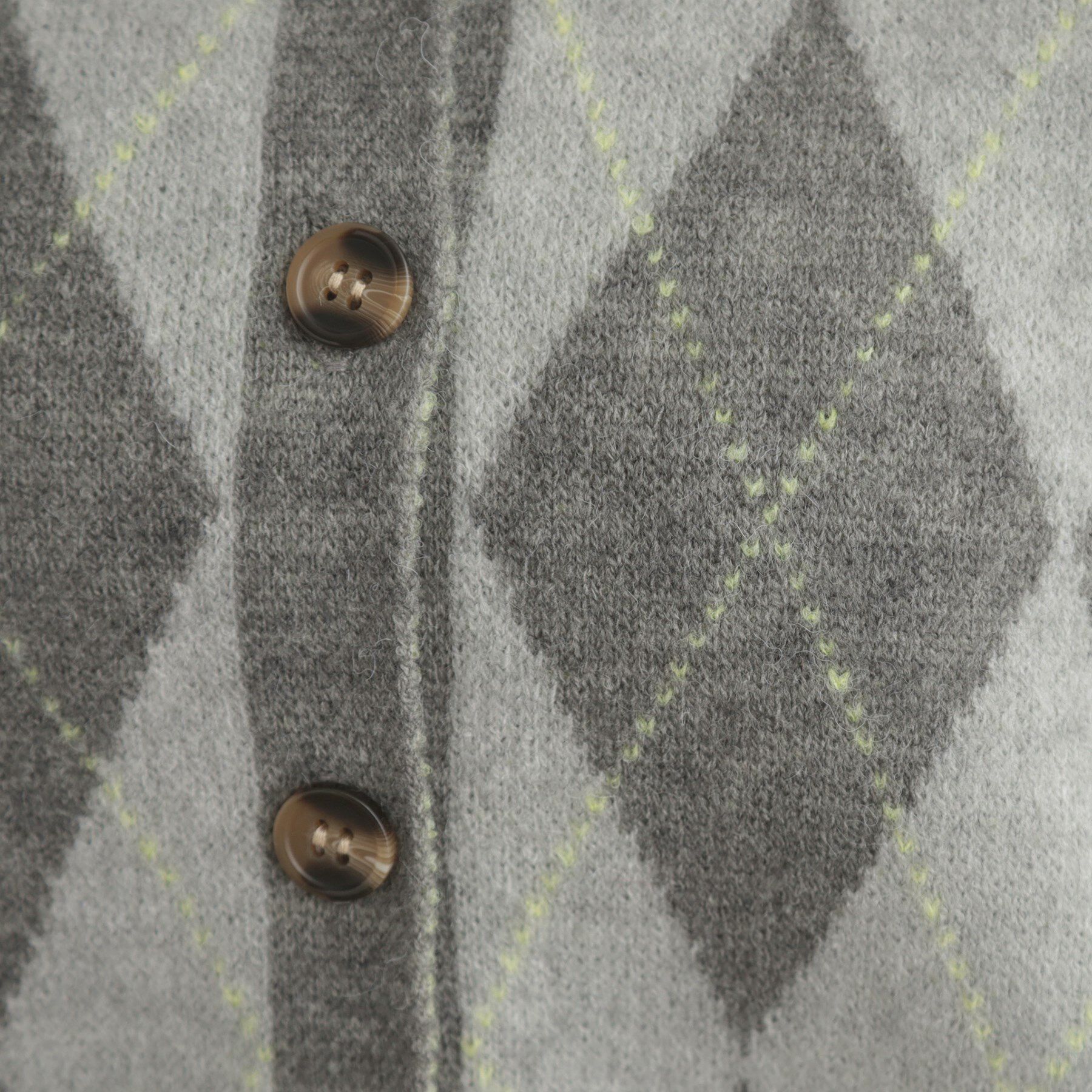 Couture broach「アーガイルニットカーディガン」|カーディガン|