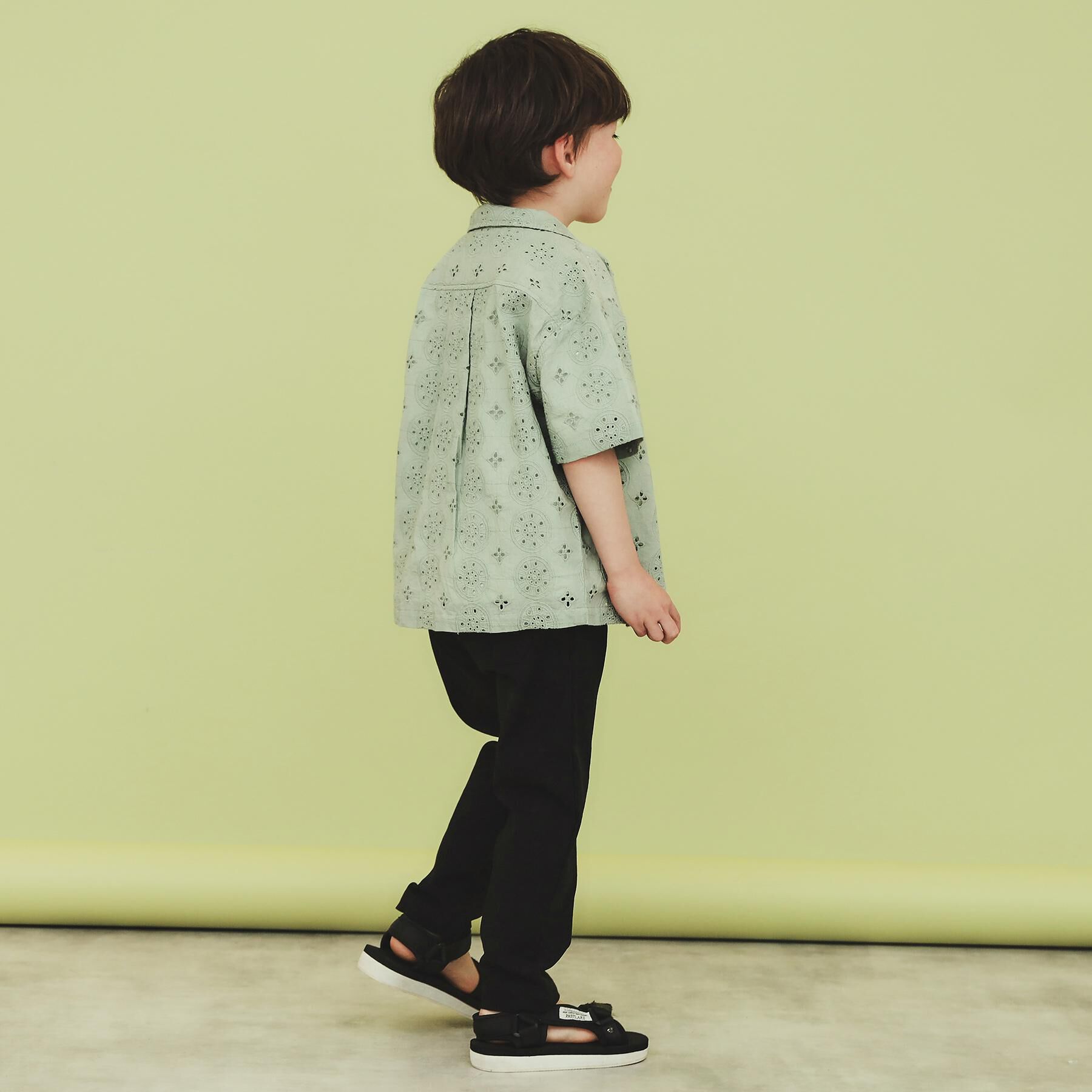 THE SHOP TK「【100-160】のびーるストレートパンツ/洗濯機OK」|その他|