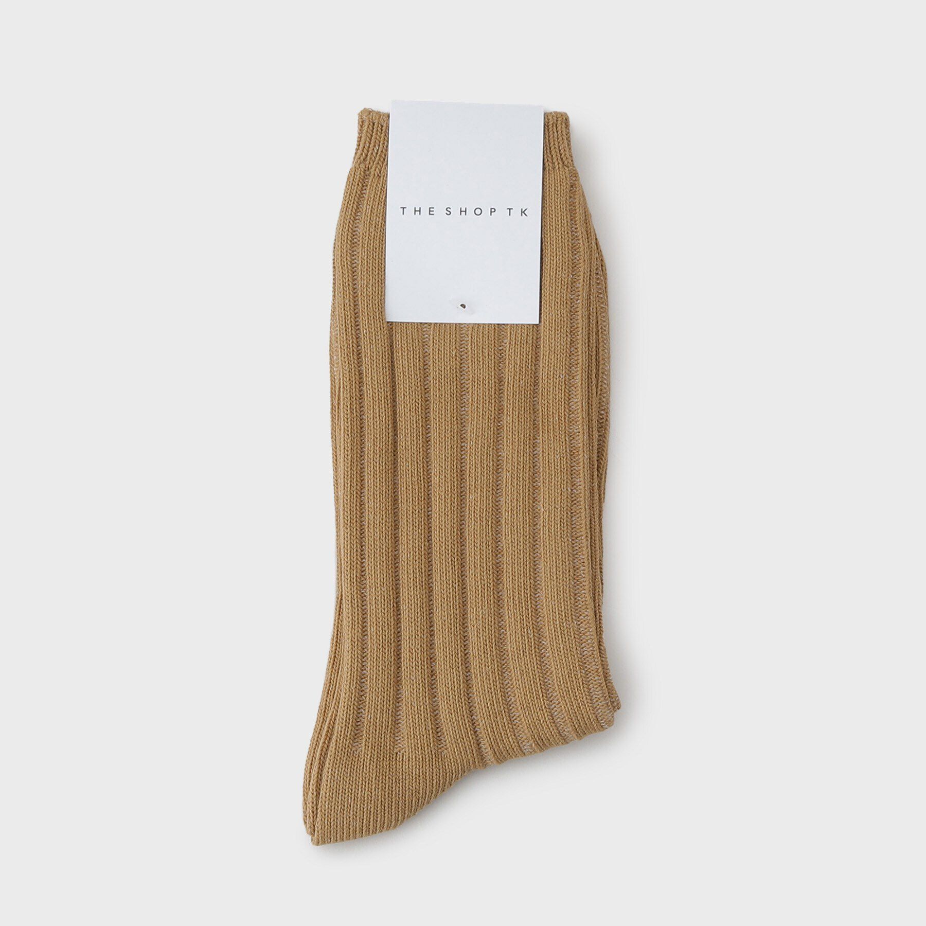 THE SHOP TK「リブSOX」|ソックス|イエロー(032)