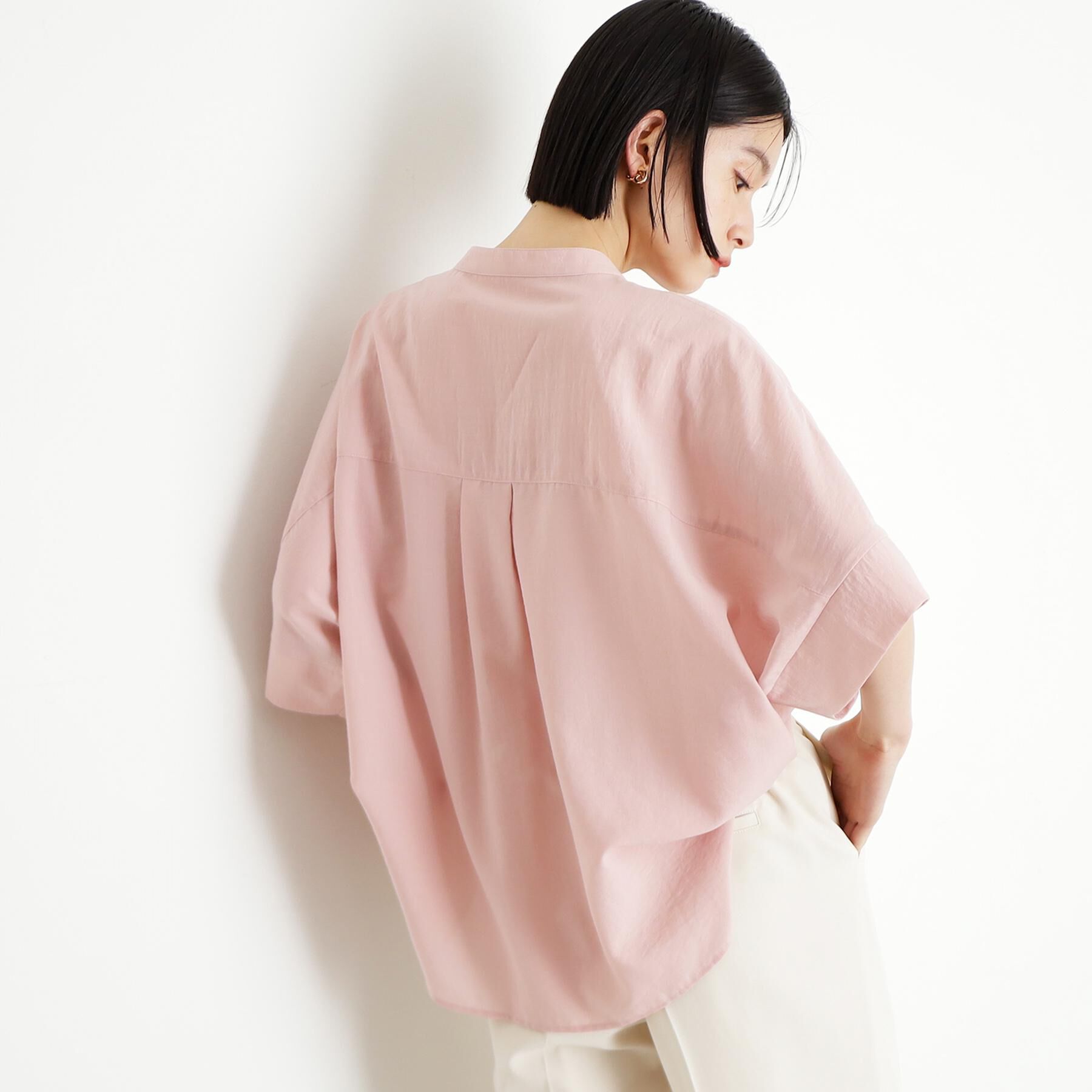 THE SHOP TK「ドルマンブラウス【7色展開/洗濯機OK/体型カバー】」|シャツ・ブラウス|