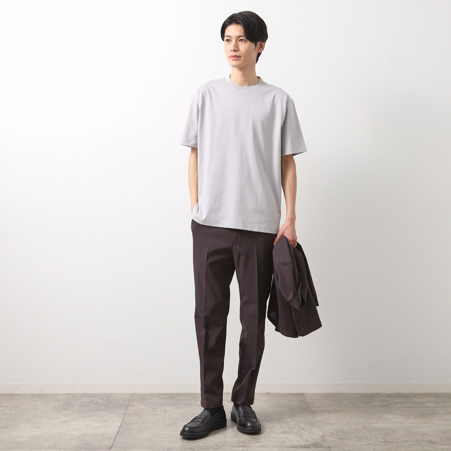 THE SHOP TK「ビジネス対応ジャケットTシャツ」|Tシャツ・カットソー|