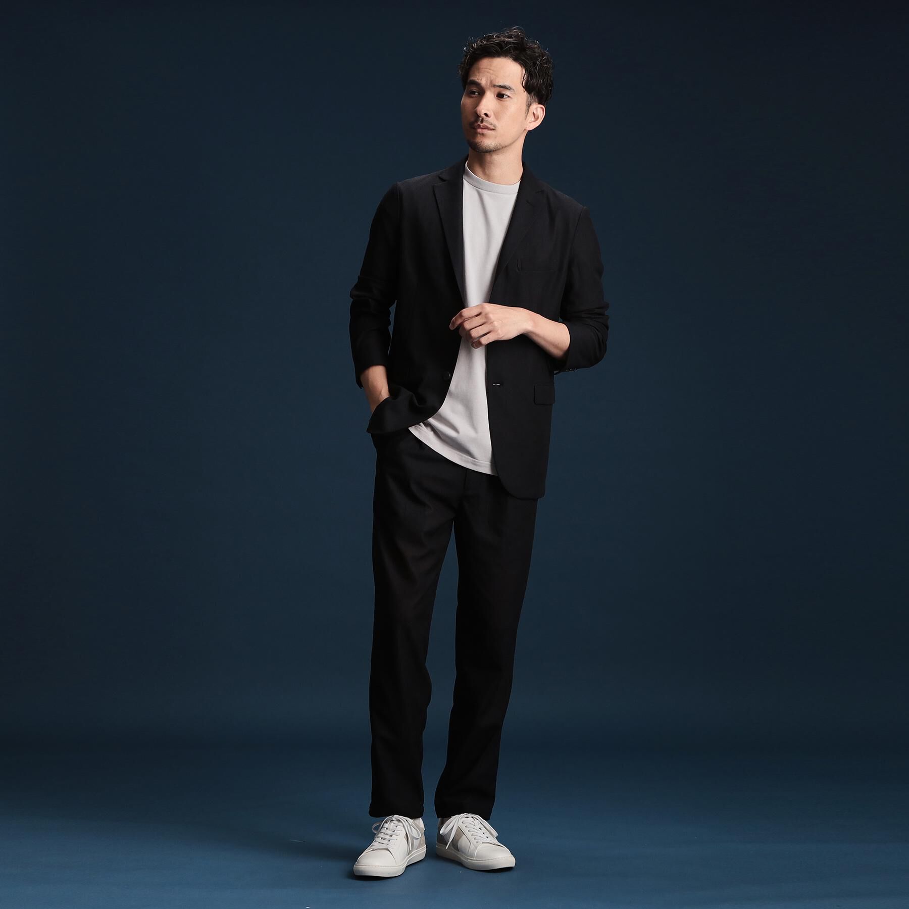 THE SHOP TK「ビジネス対応ジャケットTシャツ」|Tシャツ・カットソー|