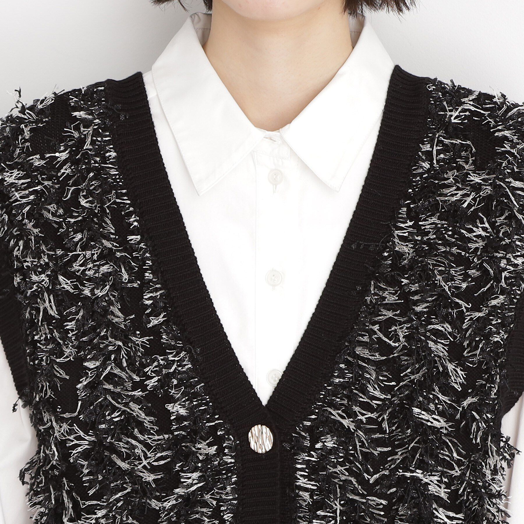 THE SHOP TK「テープヤーンベスト」|ベスト・ジレ|