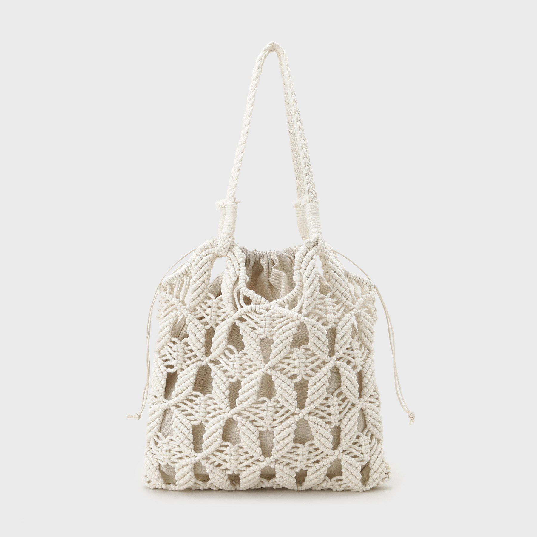 THE SHOP TK「マクラメトートバッグ」|トートバッグ|