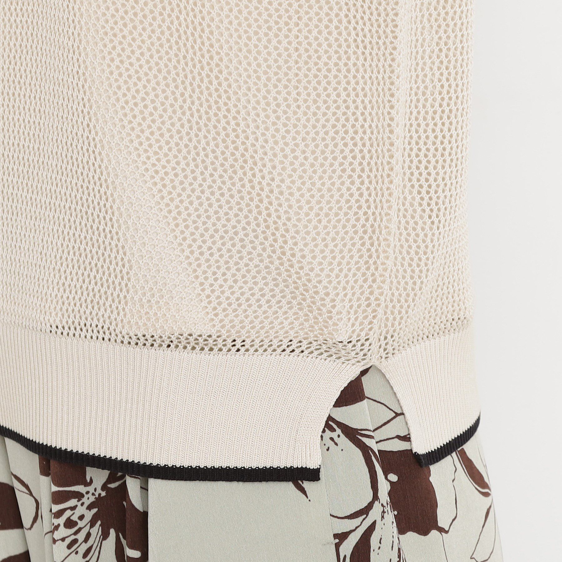 THE SHOP TK「フレンチスリーブメッシュニットタンクセット【洗える】」|その他|