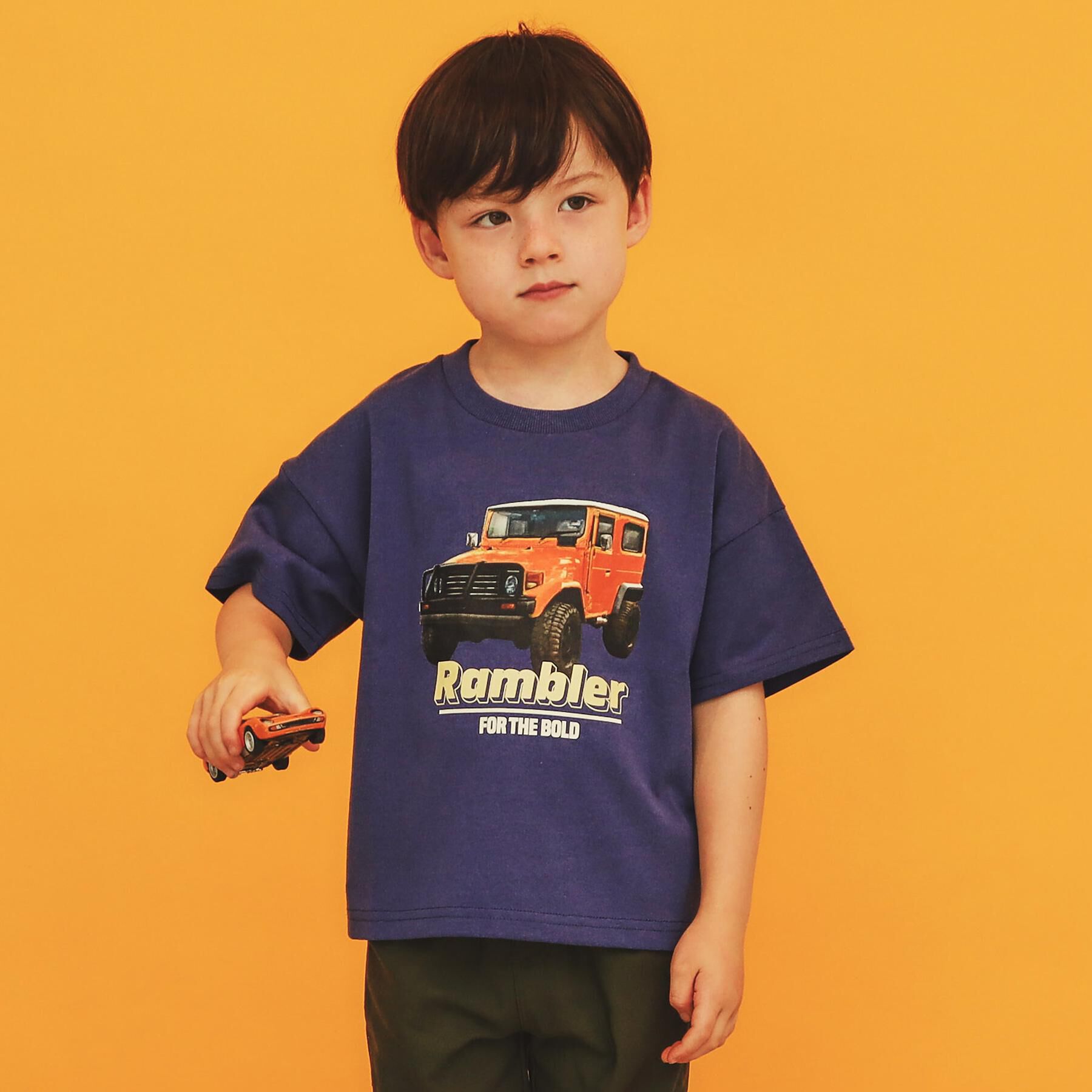 THE SHOP TK「【110－160】カープリントTシャツ/洗濯機OK」|Tシャツ・カットソー|