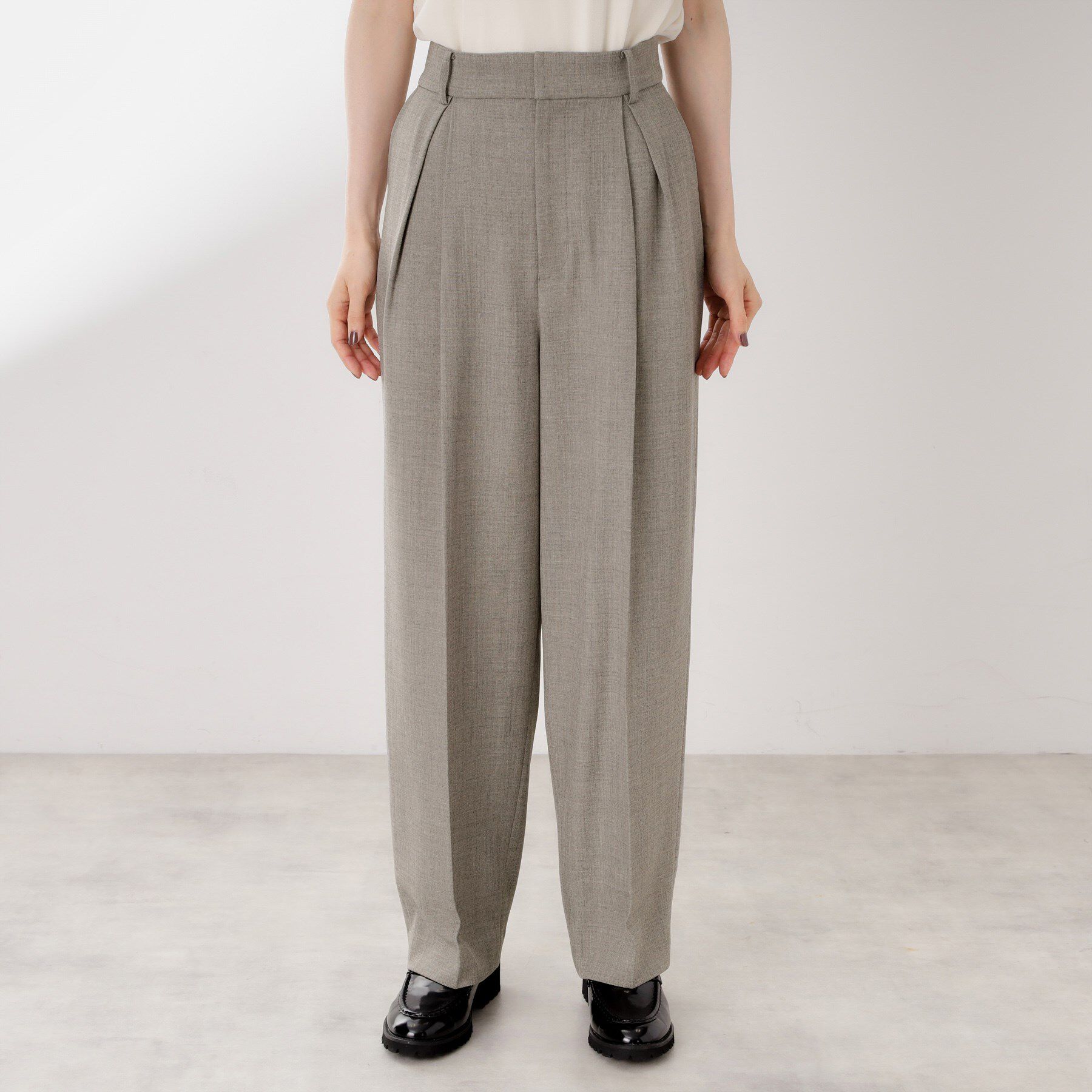 THE SHOP TK「ベルト付バレルパンツ【セットアップ可】/CAVIANシリーズ」|その他|