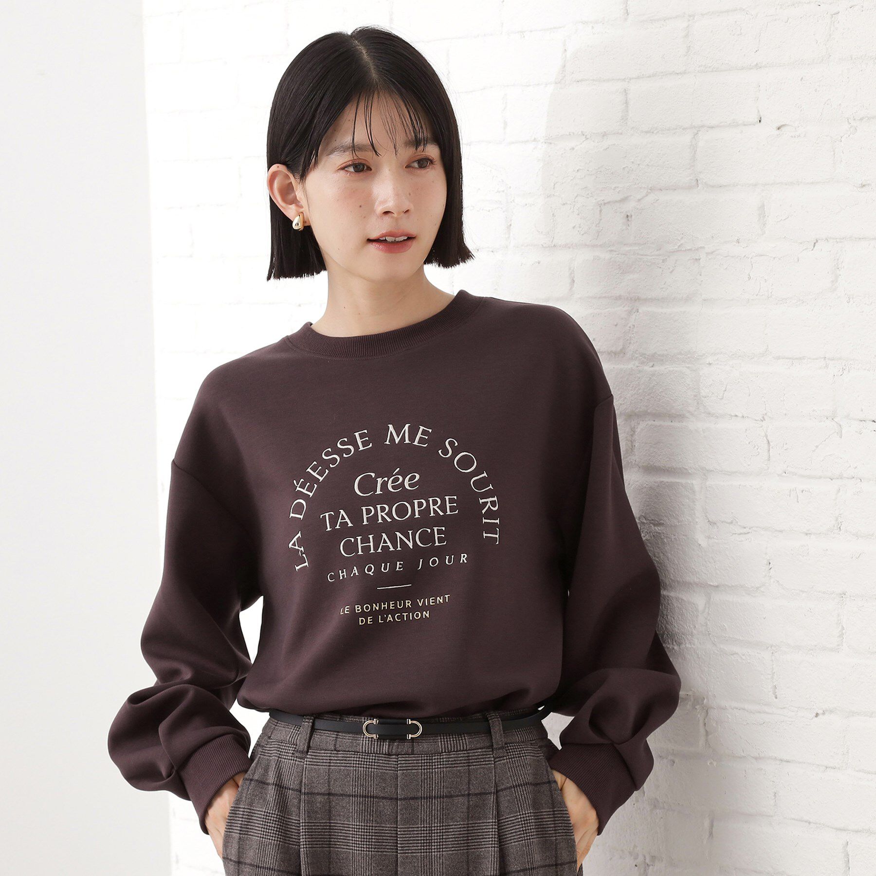 THE SHOP TK「ロゴアソートプルオーバー【洗濯機OK】」|Tシャツ・カットソー|