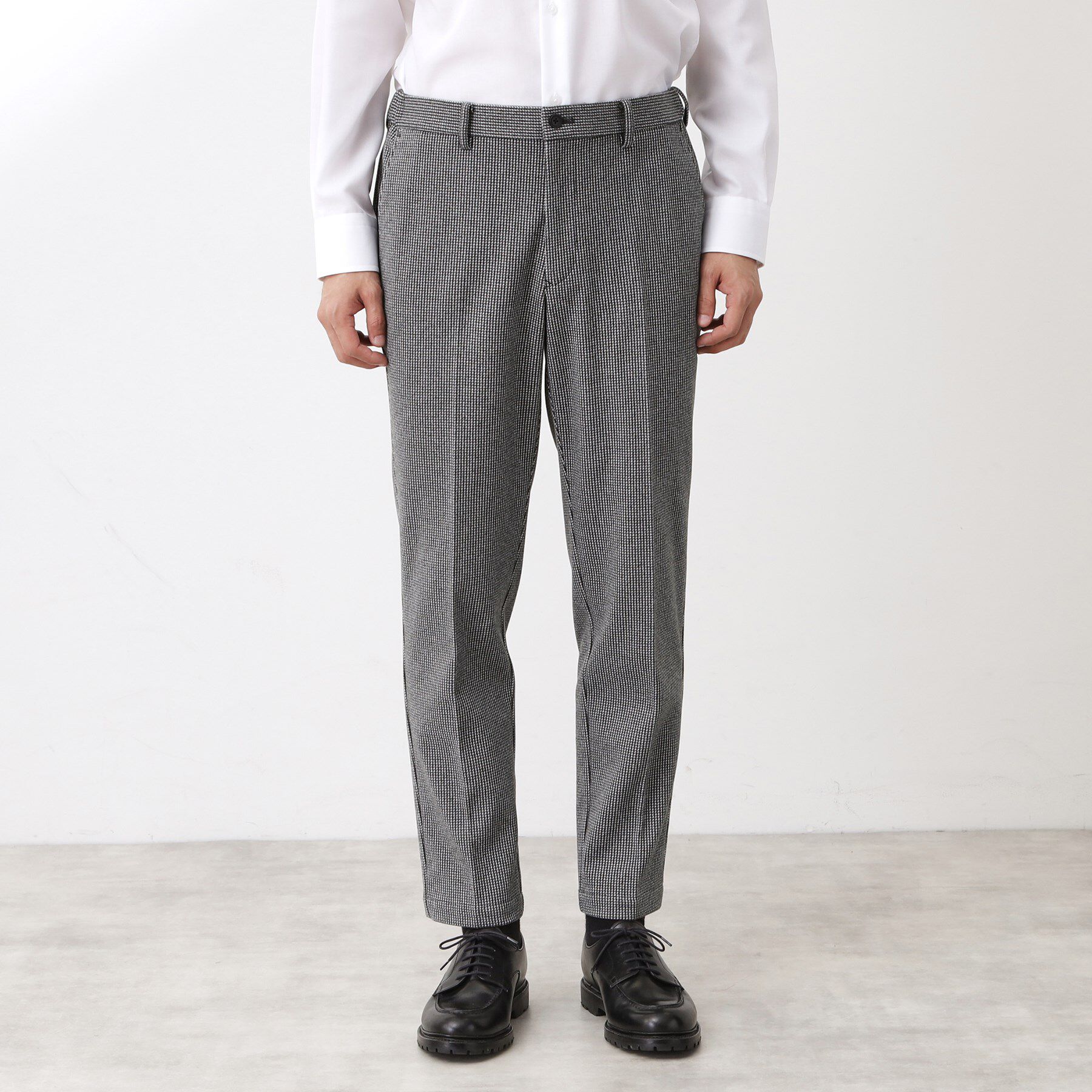 THE SHOP TK「ツイードライクジャージスラックス【セットアップ可／洗濯機OK】」|その他|