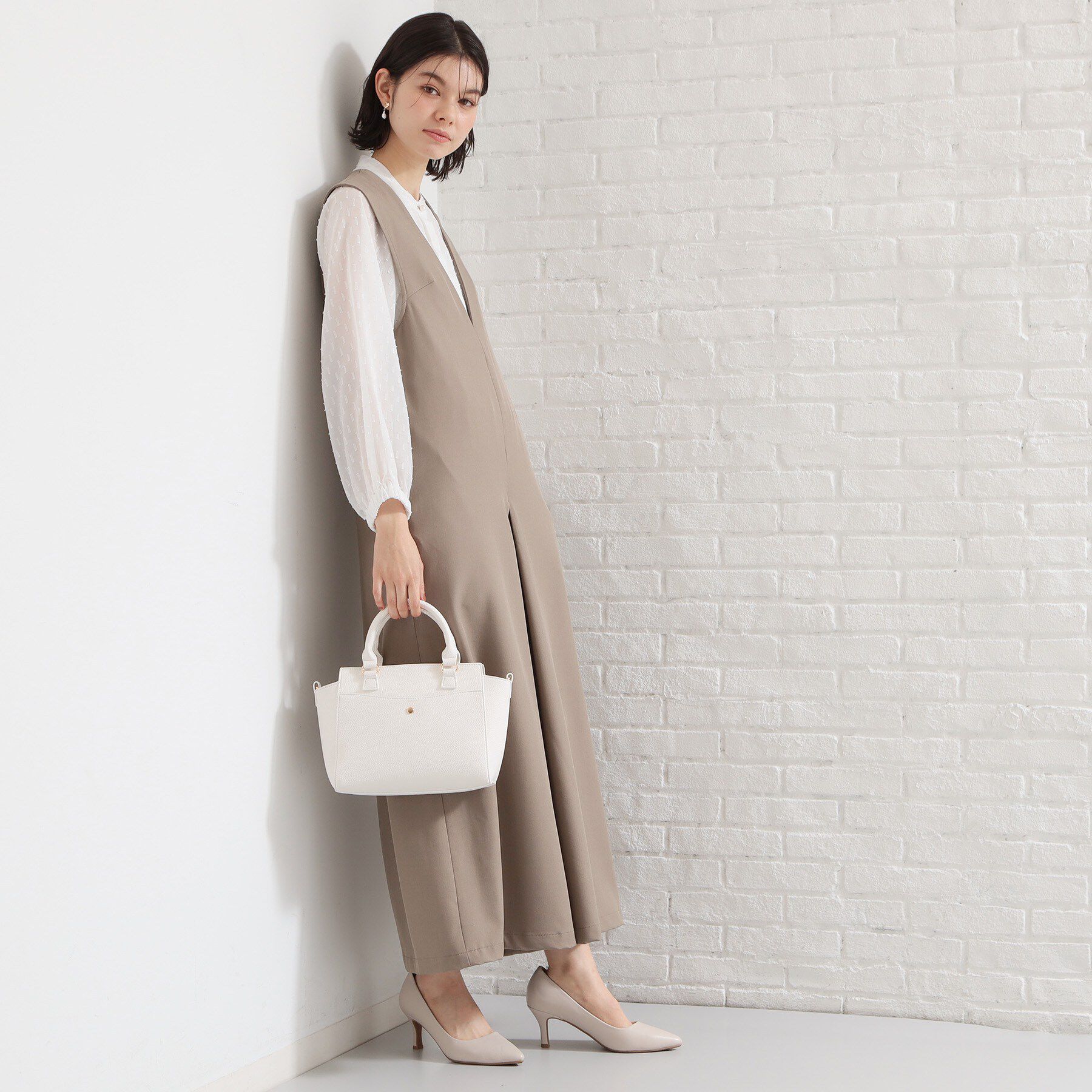 THE SHOP TK「シュリンクミドルトートBAG」|トートバッグ|