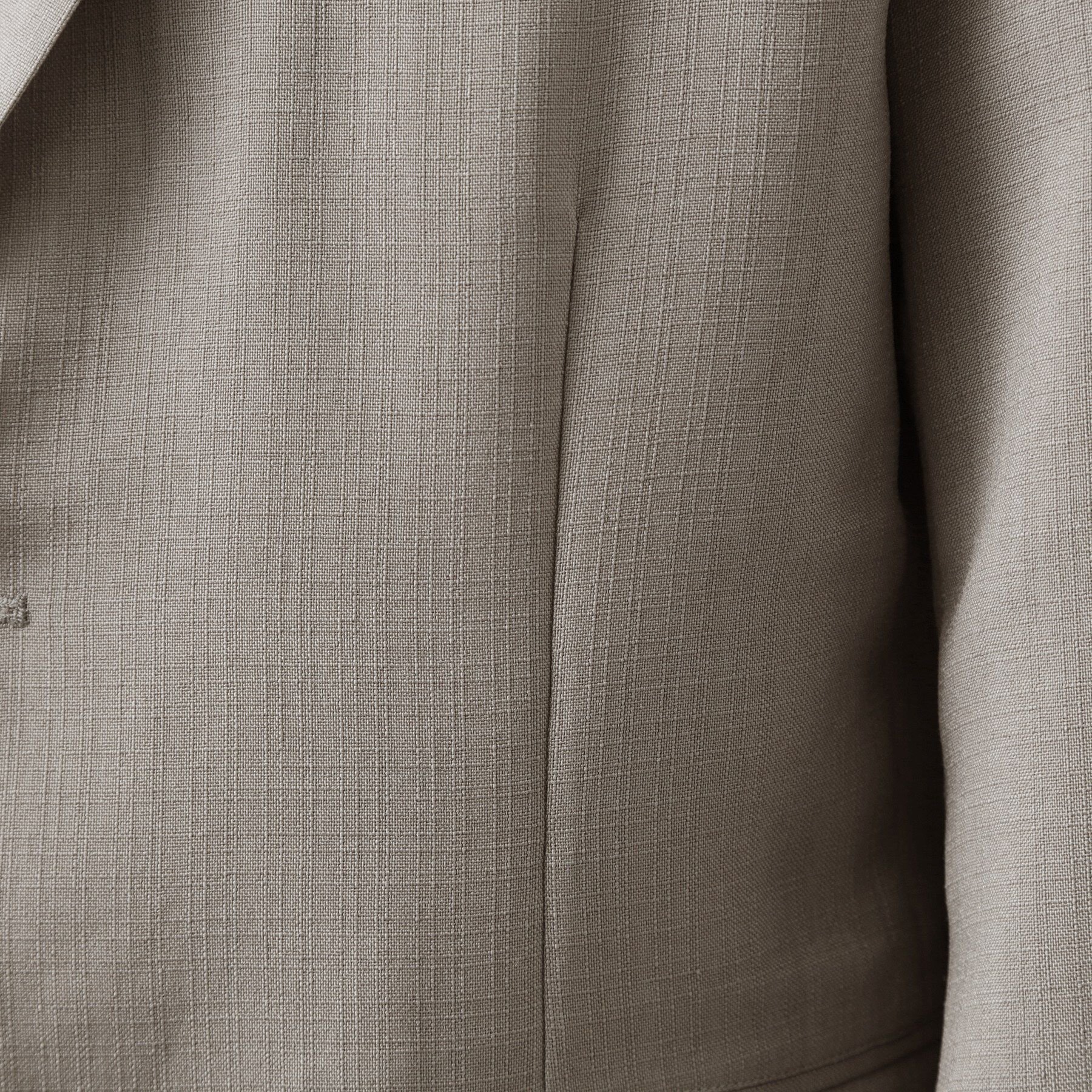 THE SHOP TK「【LINO FINE】リネンライク テーラードジャケット 吸水速乾/イージーケア/UVカット/洗濯機」|テーラードジャケット|