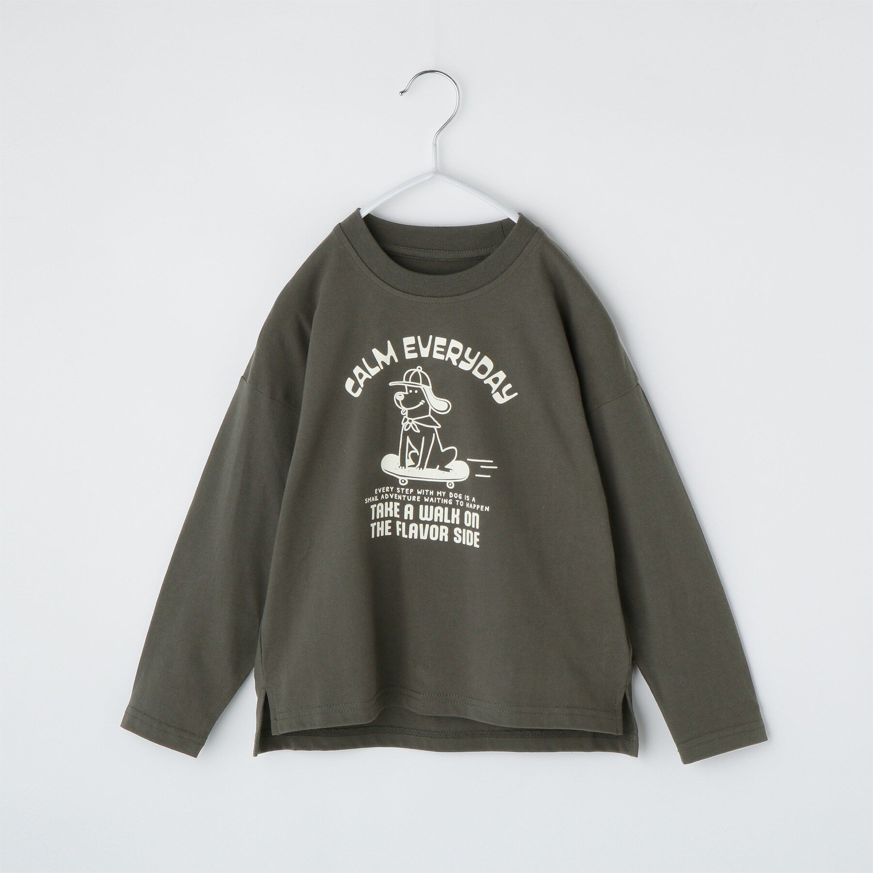 THE SHOP TK「【110-160】長袖プリントアソートT」|Tシャツ・カットソー|スミクロ(418)