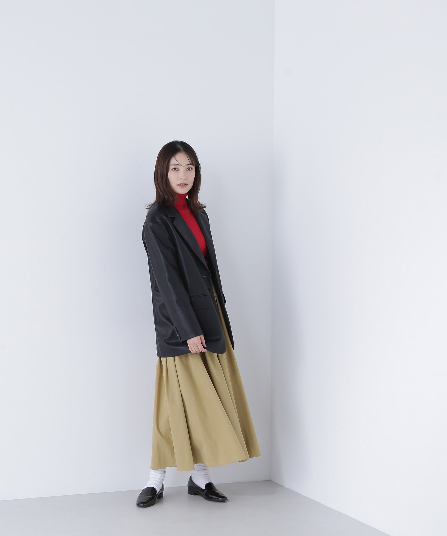  「ベーシックタートルネックニット」|ニット・セーター|