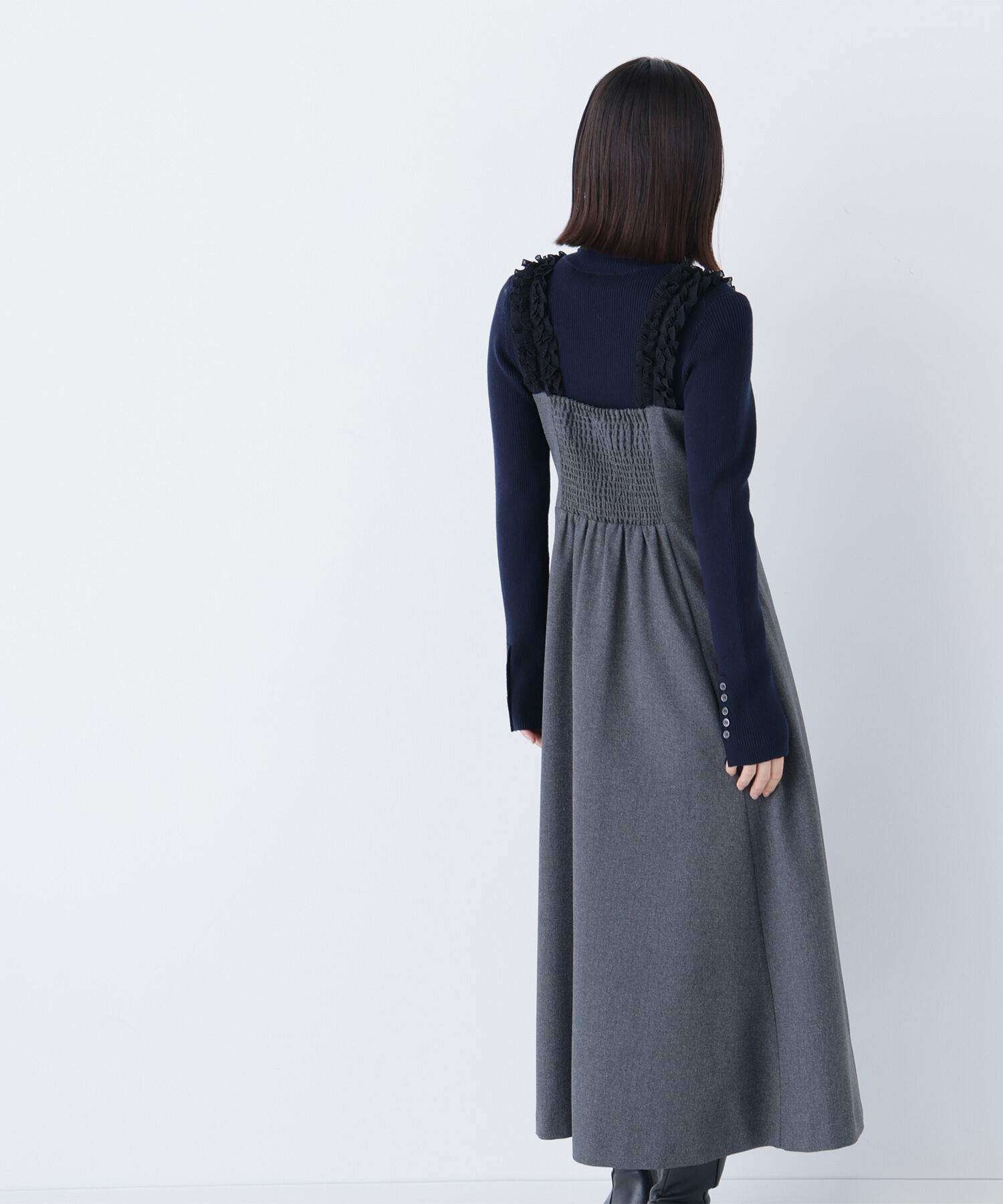  「フリルショルダージャンスカ」|ワンピース|