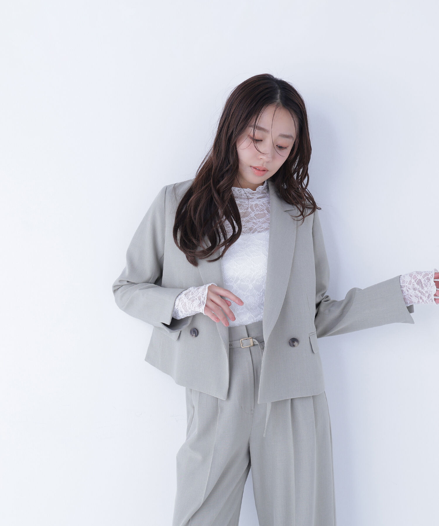  「クラッシー SETUP ショート丈ジャケット」|その他|