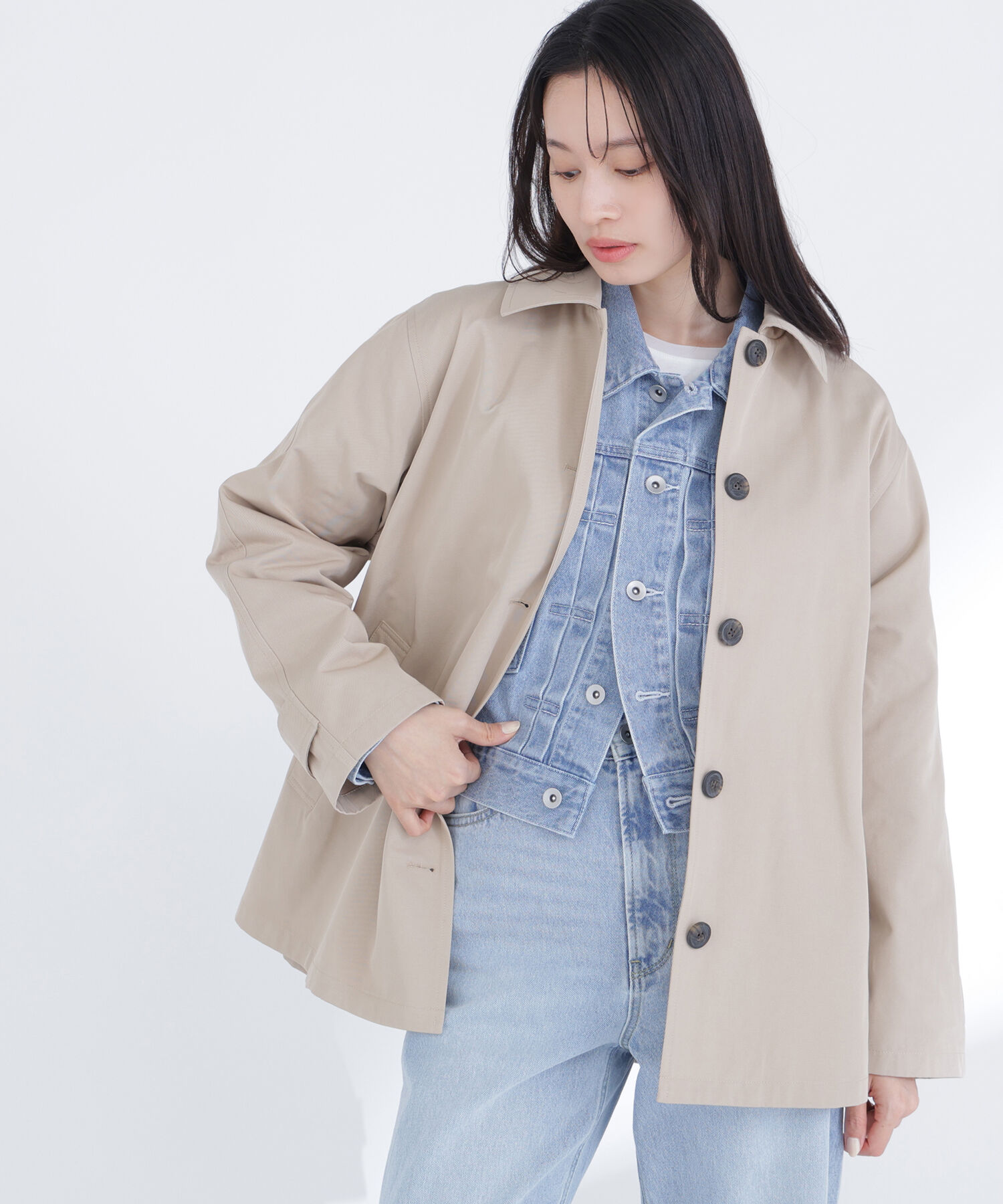  「シアーカフスカットソー」|Tシャツ・カットソー|