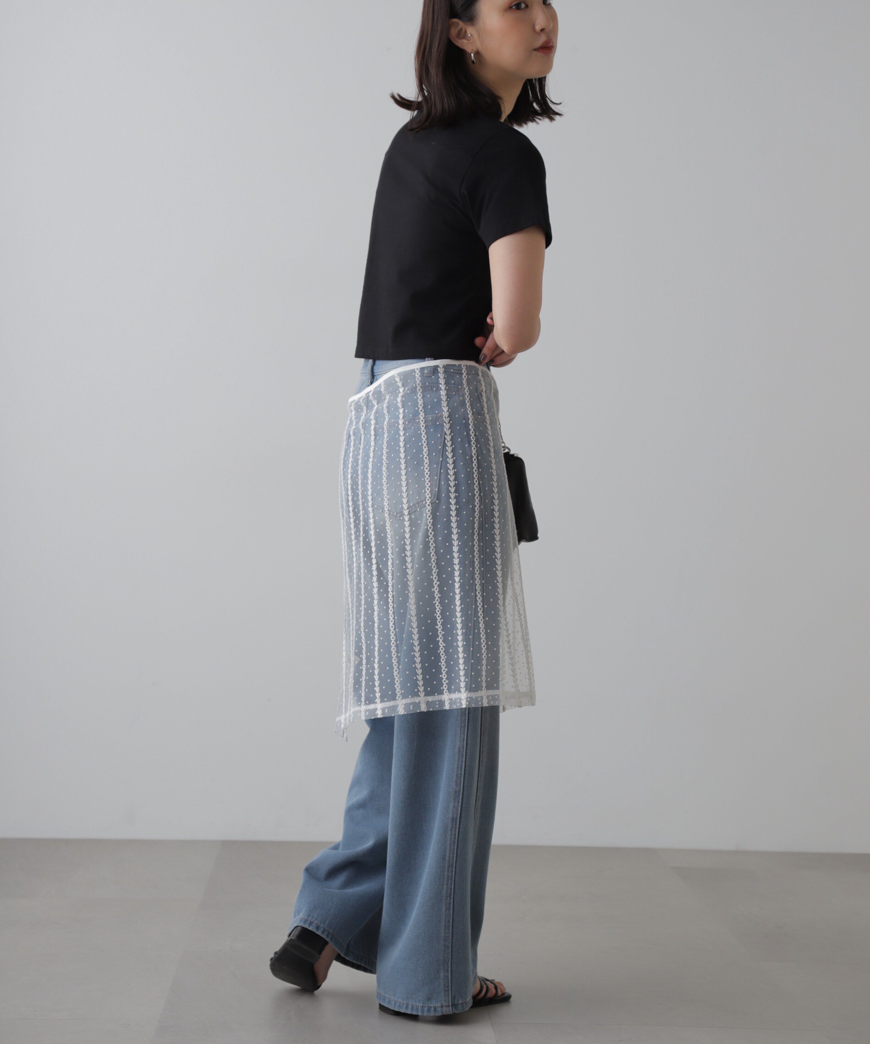  「レースラップスカート」|スカート|