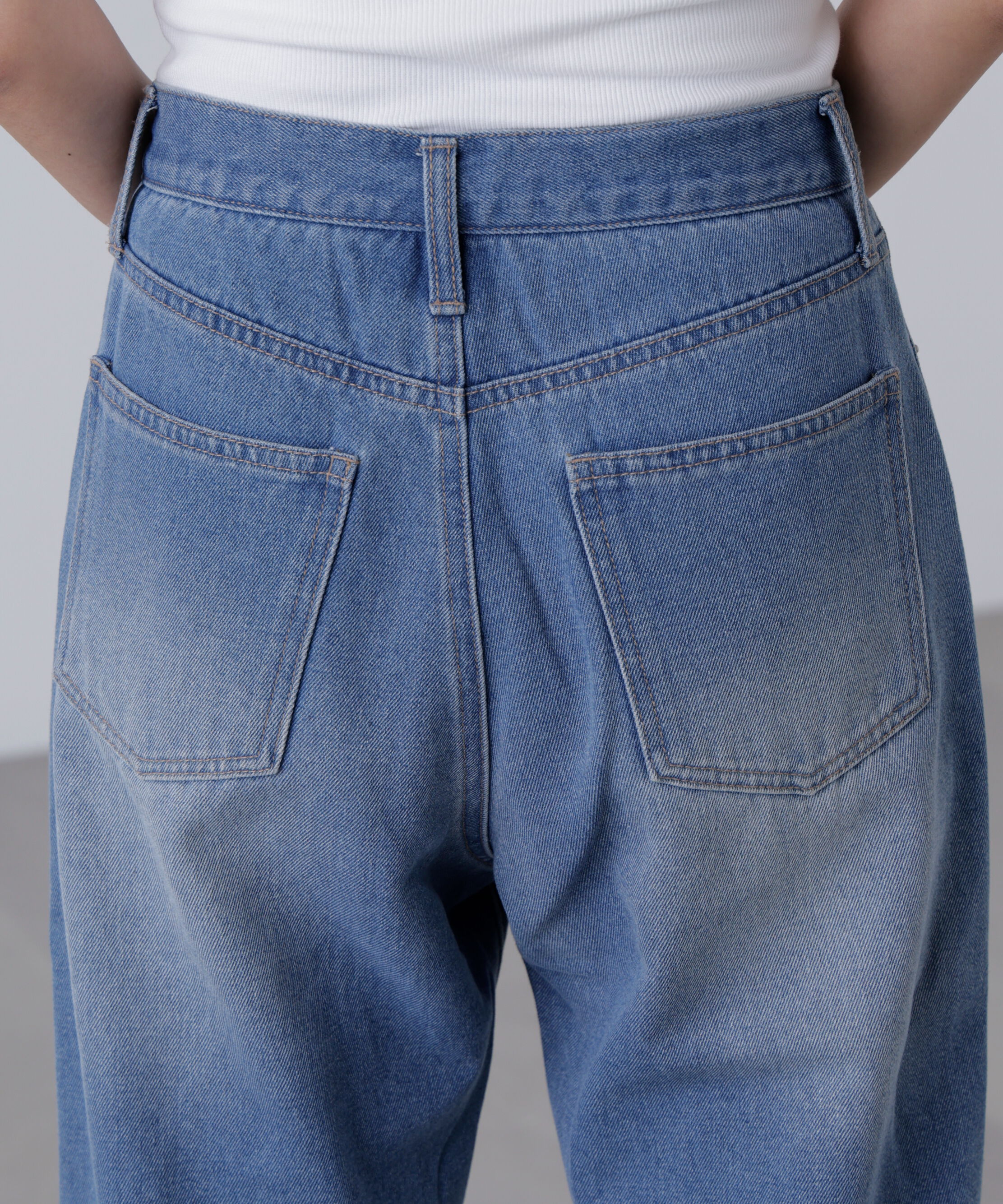  「[XS-Lサイズ展開]ストレートデニムパンツ」|その他|