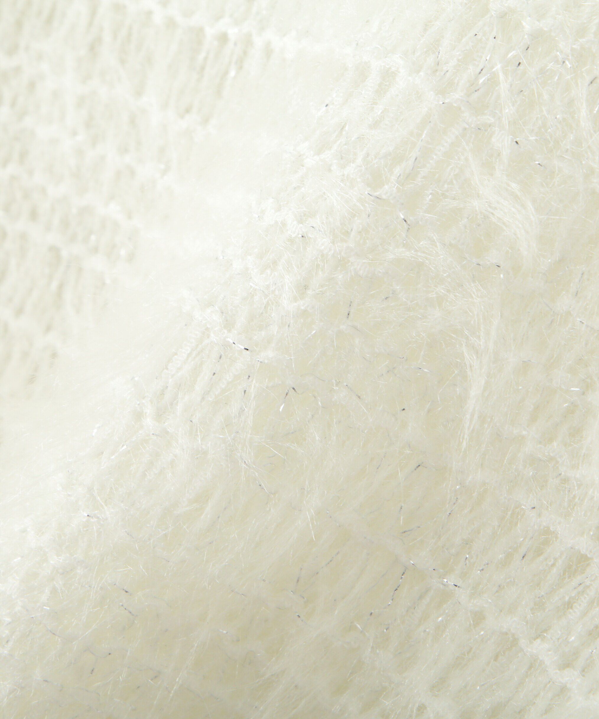  「ラメフェザーモヘヤライクニット」|ニット・セーター|