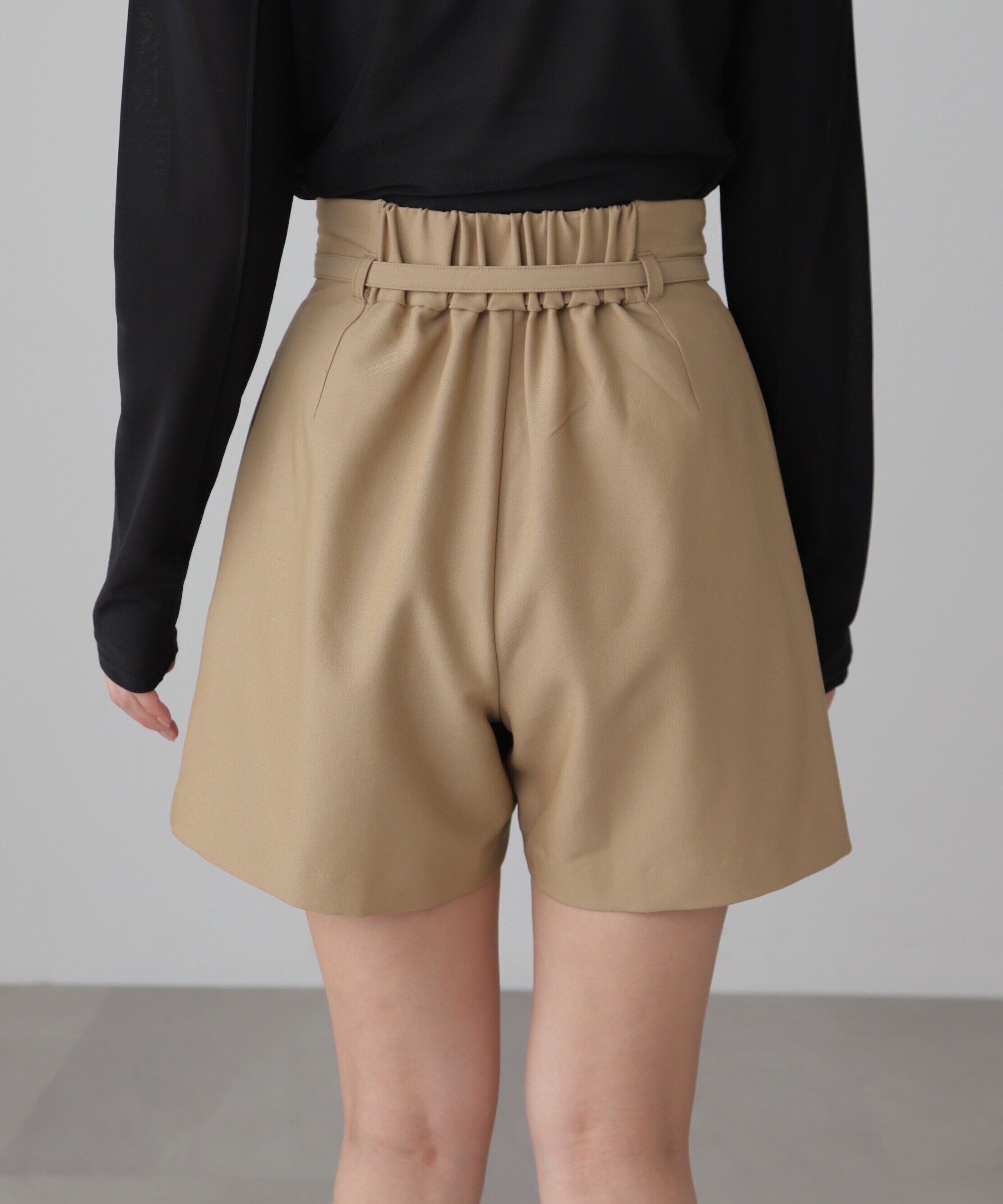  「ベルト付きショートパンツ」|その他|