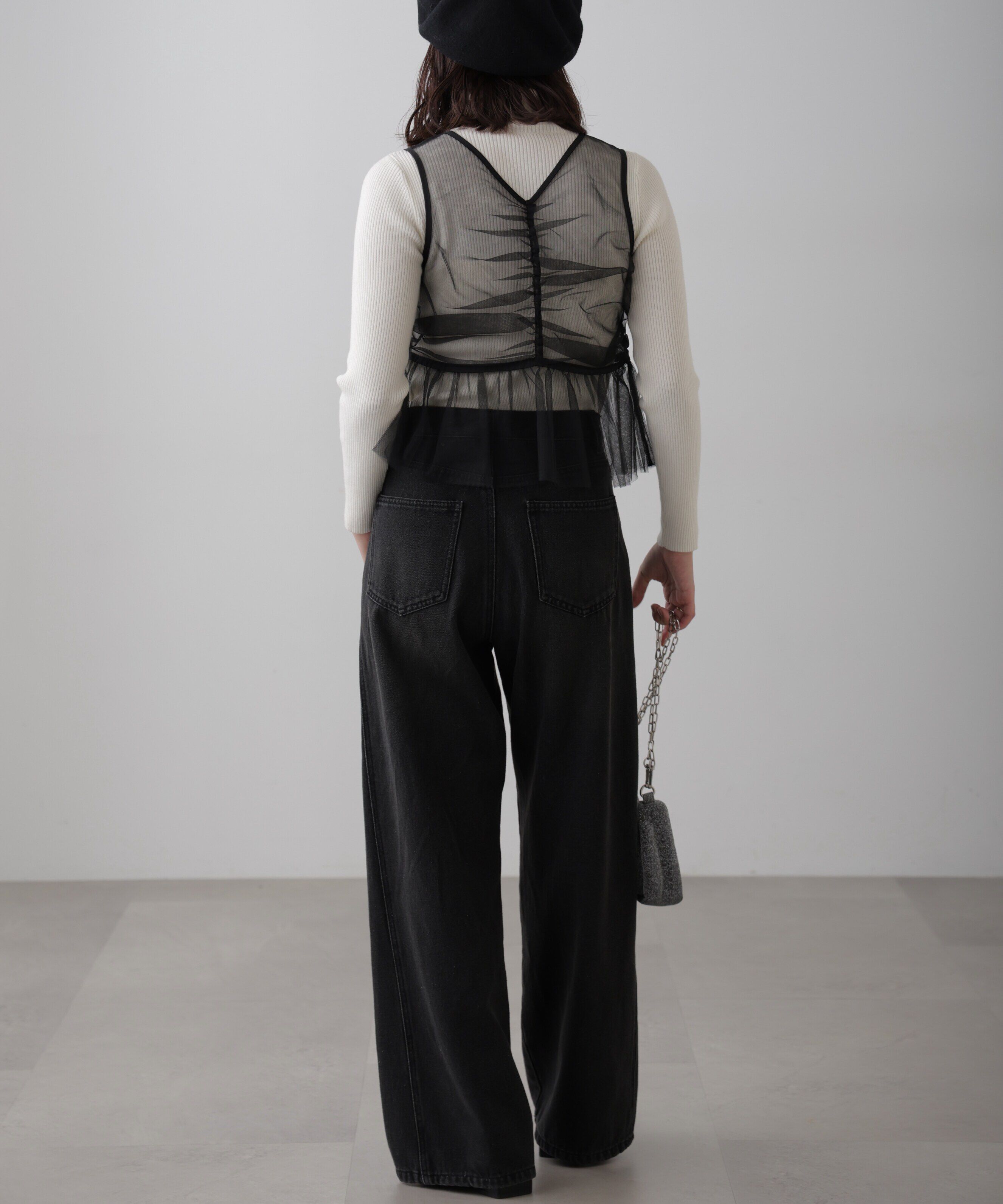  「タートルネックリブニット」|ニット・セーター|