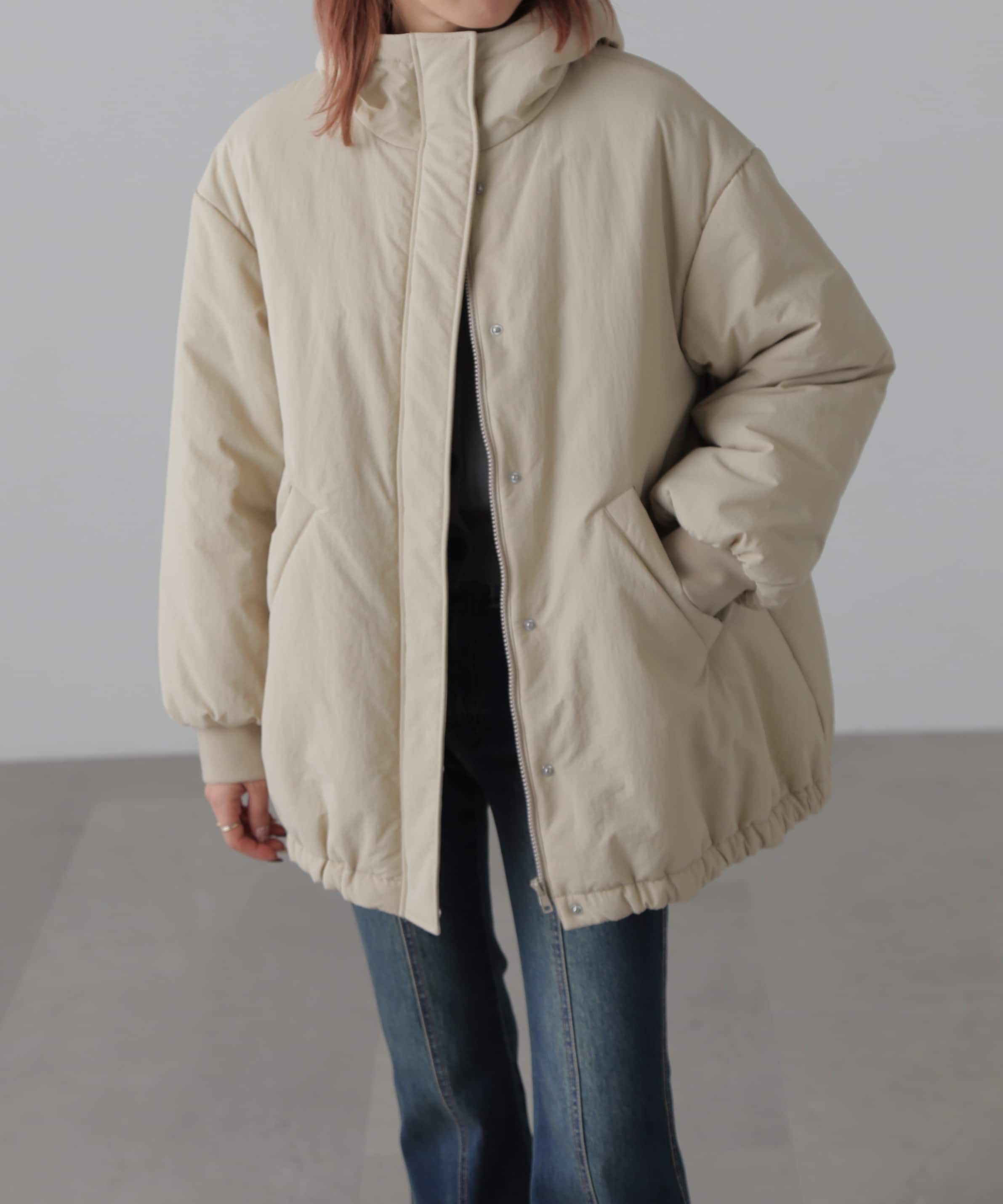  「ミドル丈中綿ブルゾン」|ブルゾン・スタジャン|