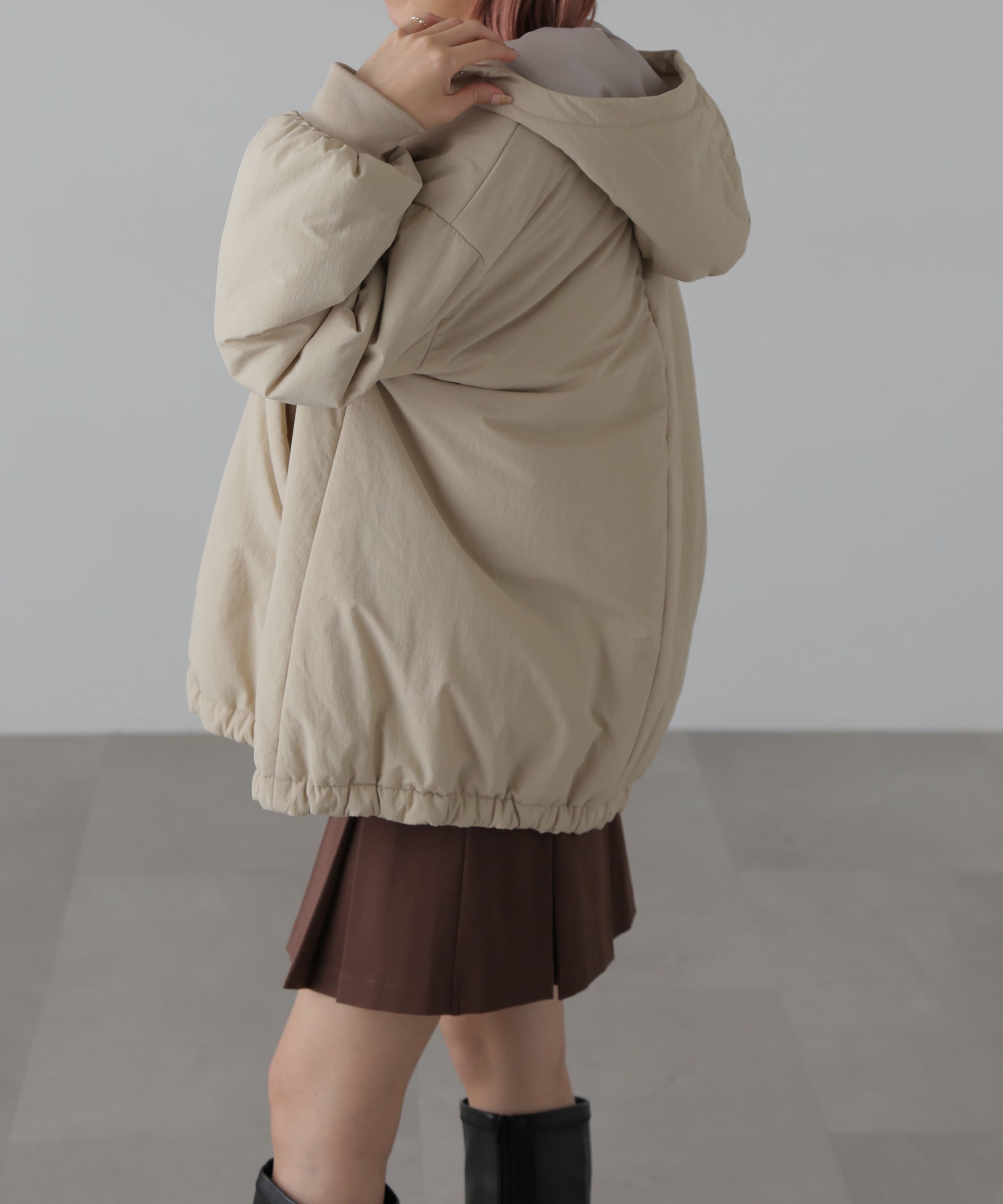  「ミドル丈中綿ブルゾン」|ブルゾン・スタジャン|