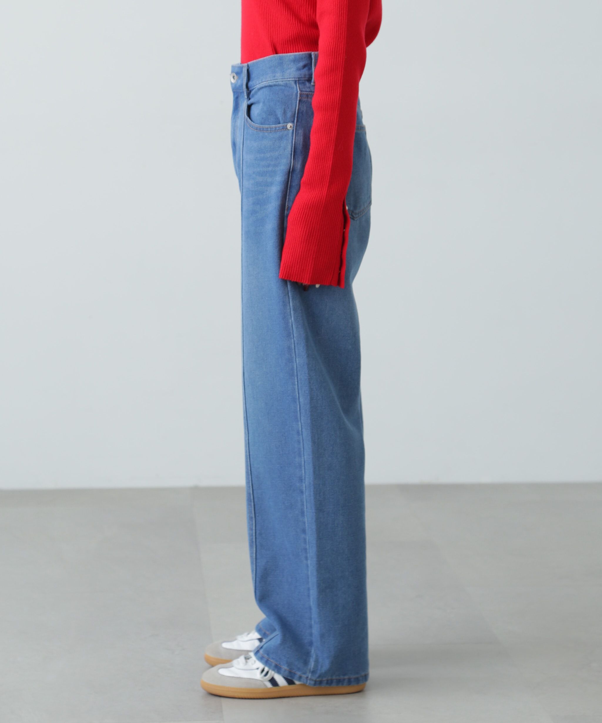  「センターシームストレートデニム」|その他|