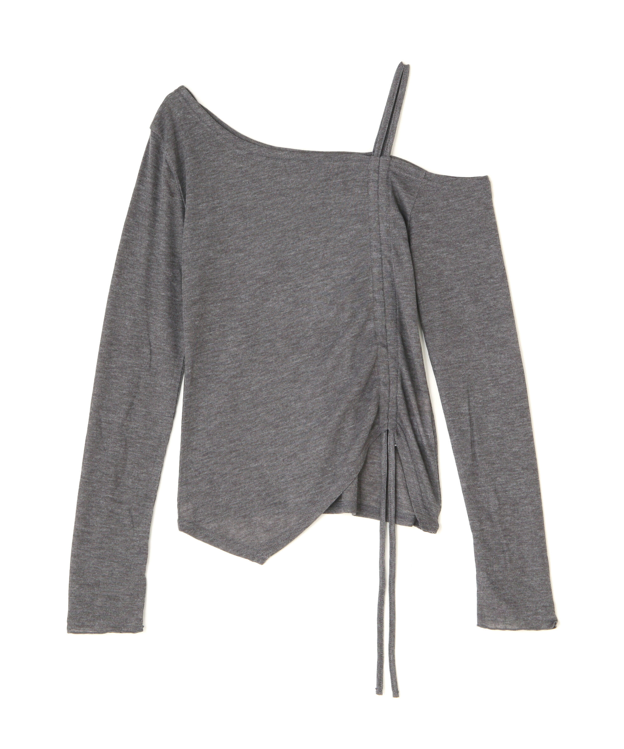  「ワンショルシャーリングテレコカットソー」|Tシャツ・カットソー|